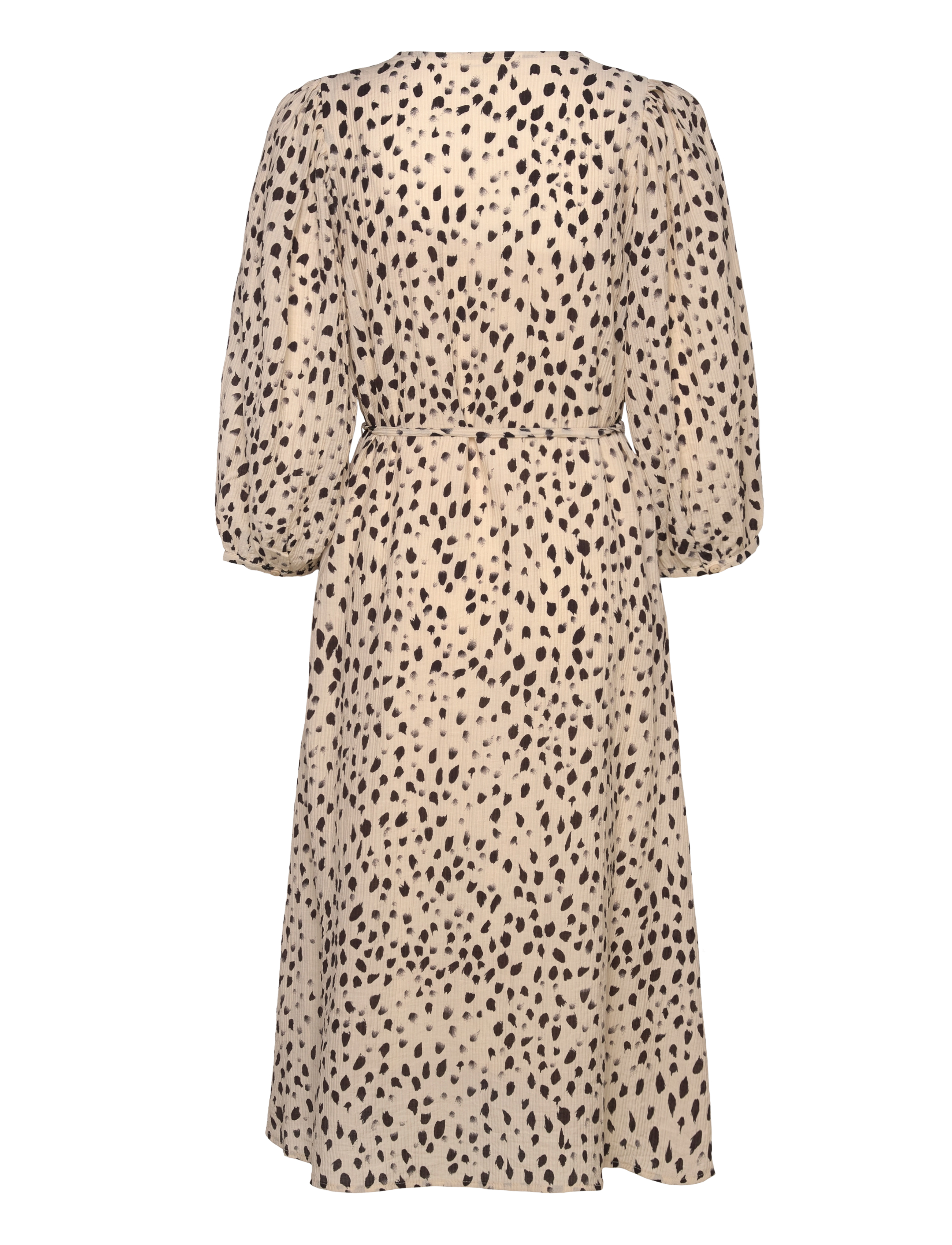 MSCH Copenhagen - MSCHAngelina 3/4 Dress AOP - midi-kleider - peyote dot - 1