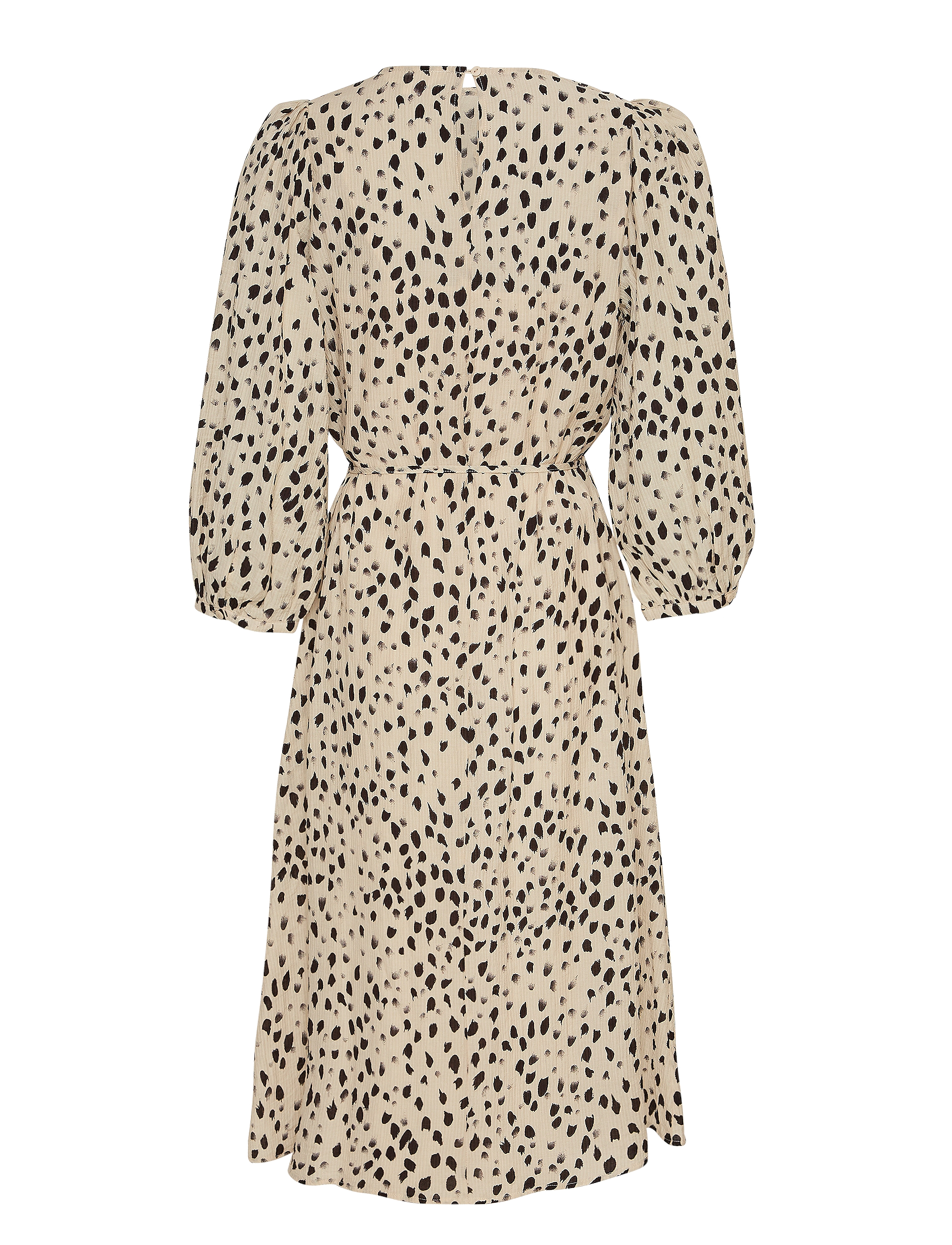 MSCH Copenhagen - MSCHAngelina 3/4 Dress AOP - midi-kleider - peyote dot - 2