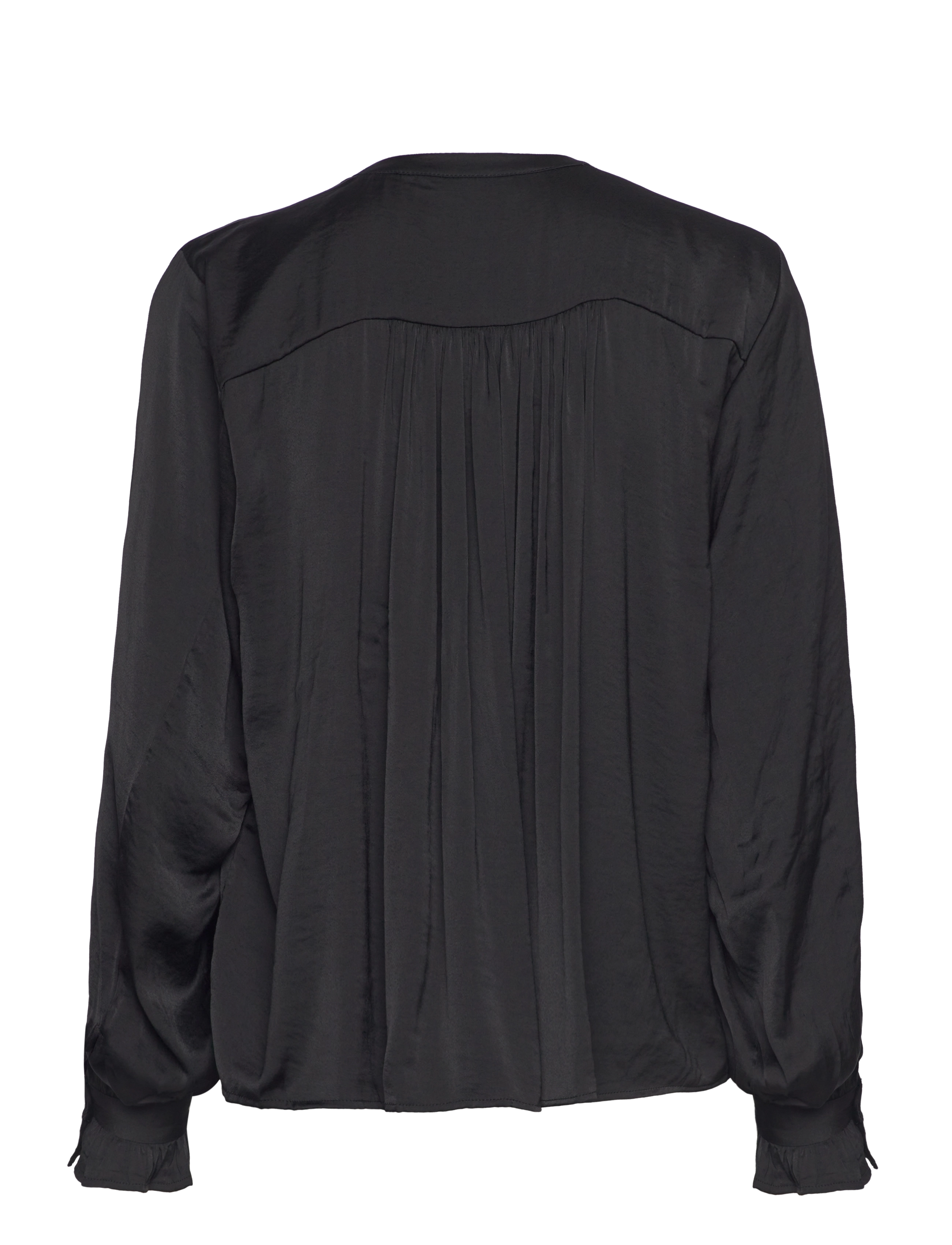 MSCH Copenhagen - MSCHMinara Maluca Top - langærmede bluser - black - 1