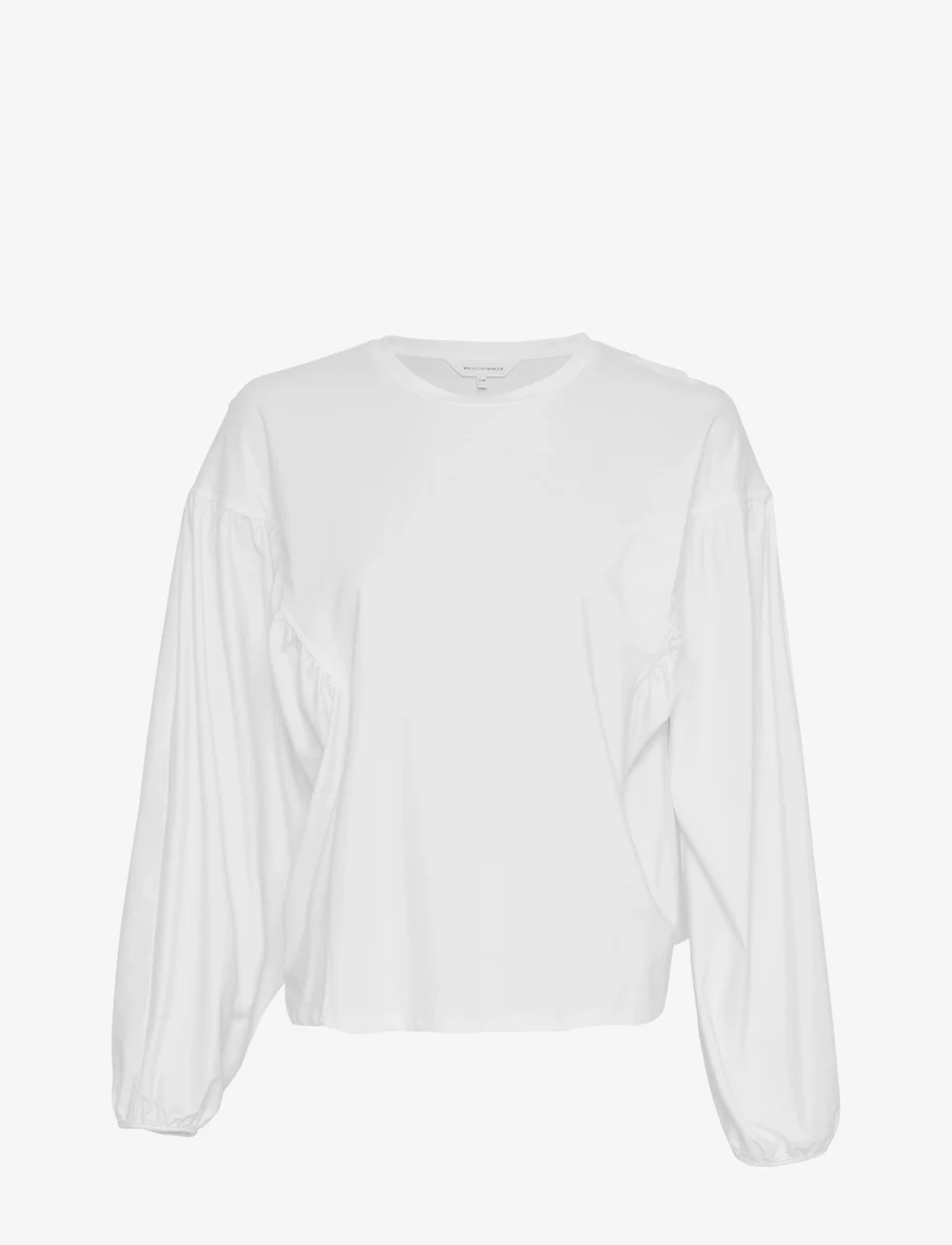 MSCH Copenhagen - MSCHNadaline Top - long-sleeved tops - bright white - 0