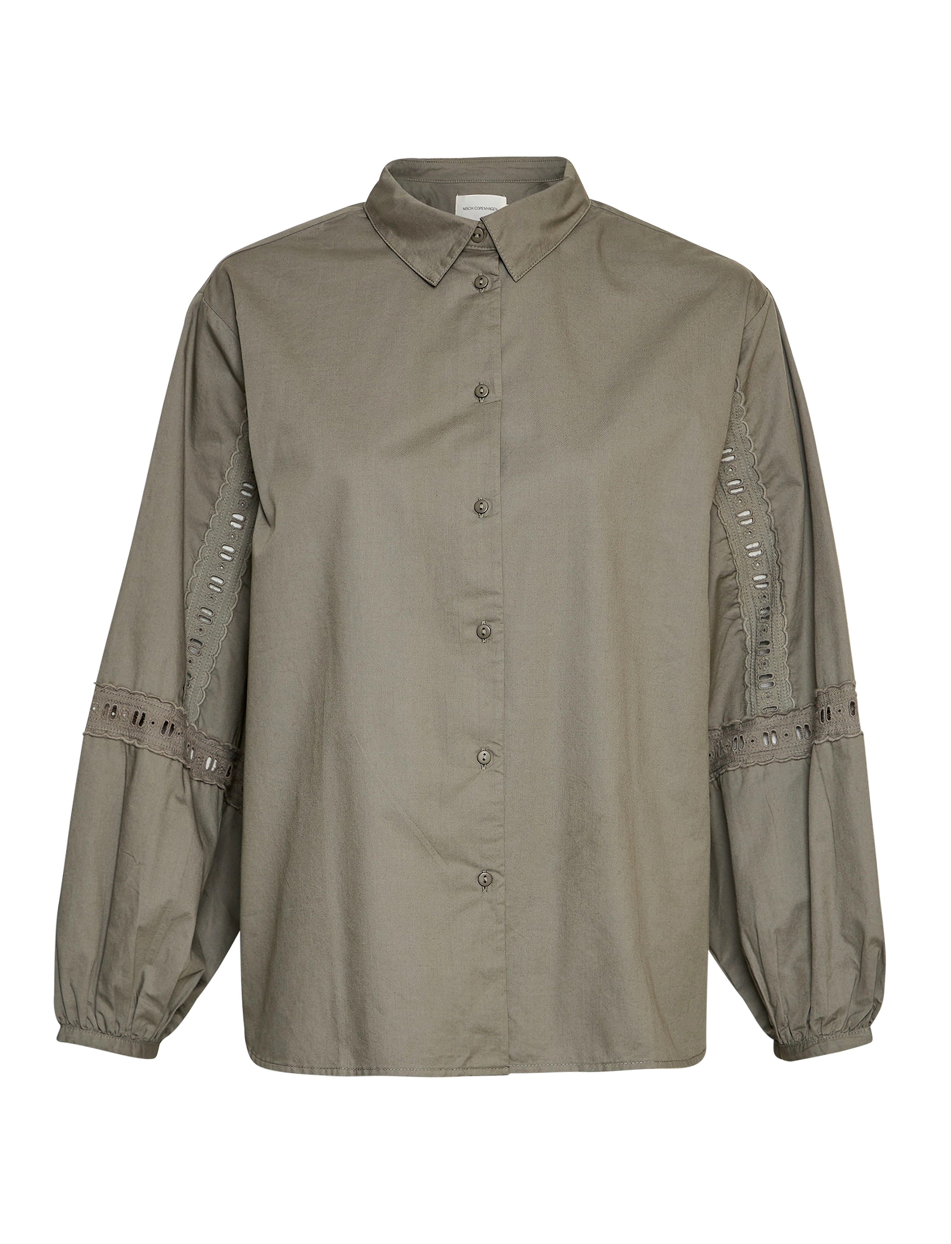 MSCH Copenhagen MSCHJeovana Petronia Shirt - Bluser & Skjorter - MULLED BASIL / khaki/green