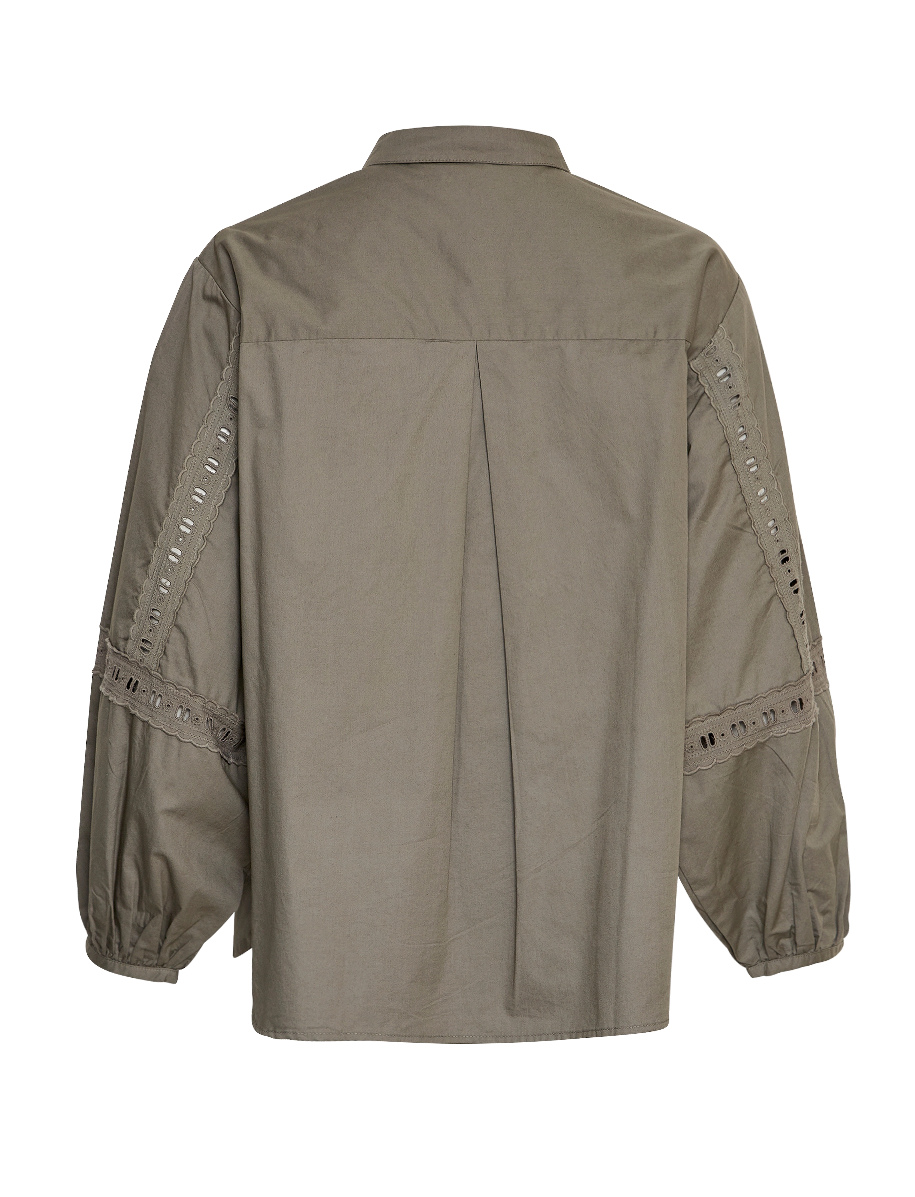 MSCH Copenhagen - MSCHJeovana Petronia Shirt - langærmede skjorter - mulled basil - 1