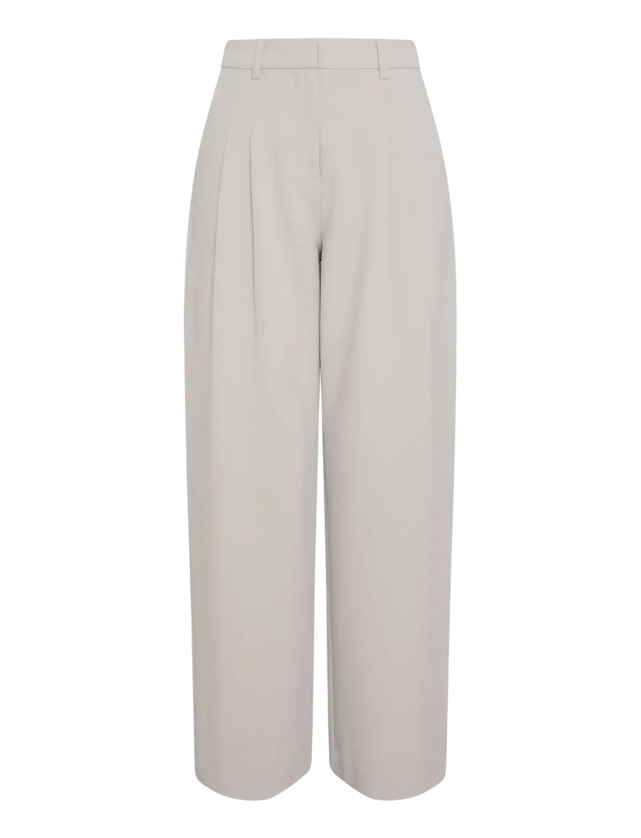 MSCH Copenhagen MSCHMirabelle Michelle HW Pleat Pants - Besondere Anlässe - PEYOTE / cream