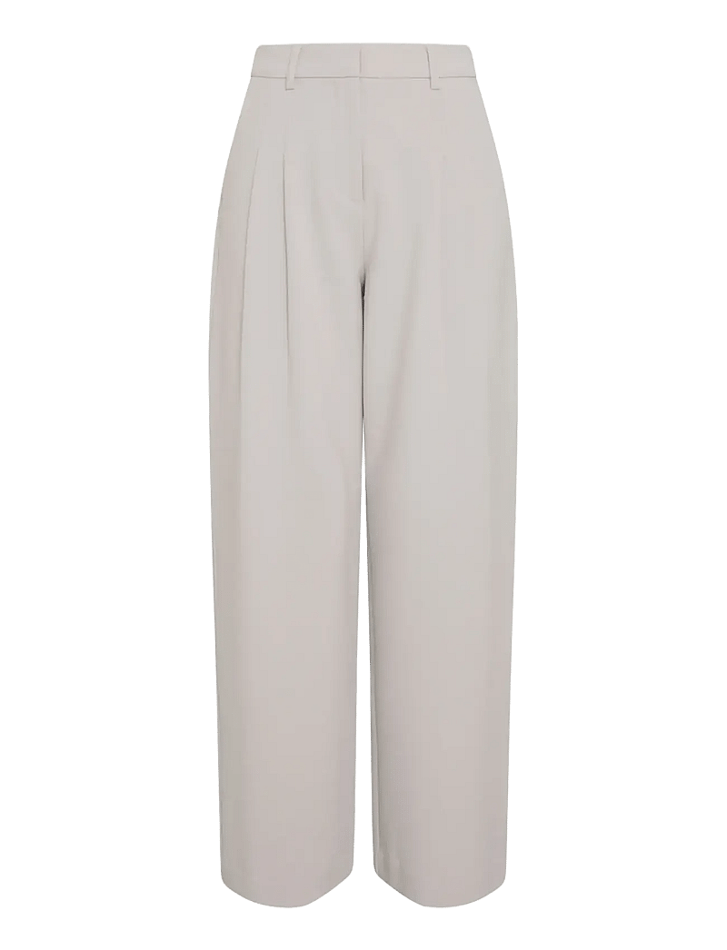 MSCH Copenhagen - MSCHMirabelle Michelle HW Pleat Pants - dalykinio stiliaus kelnės - peyote - 0