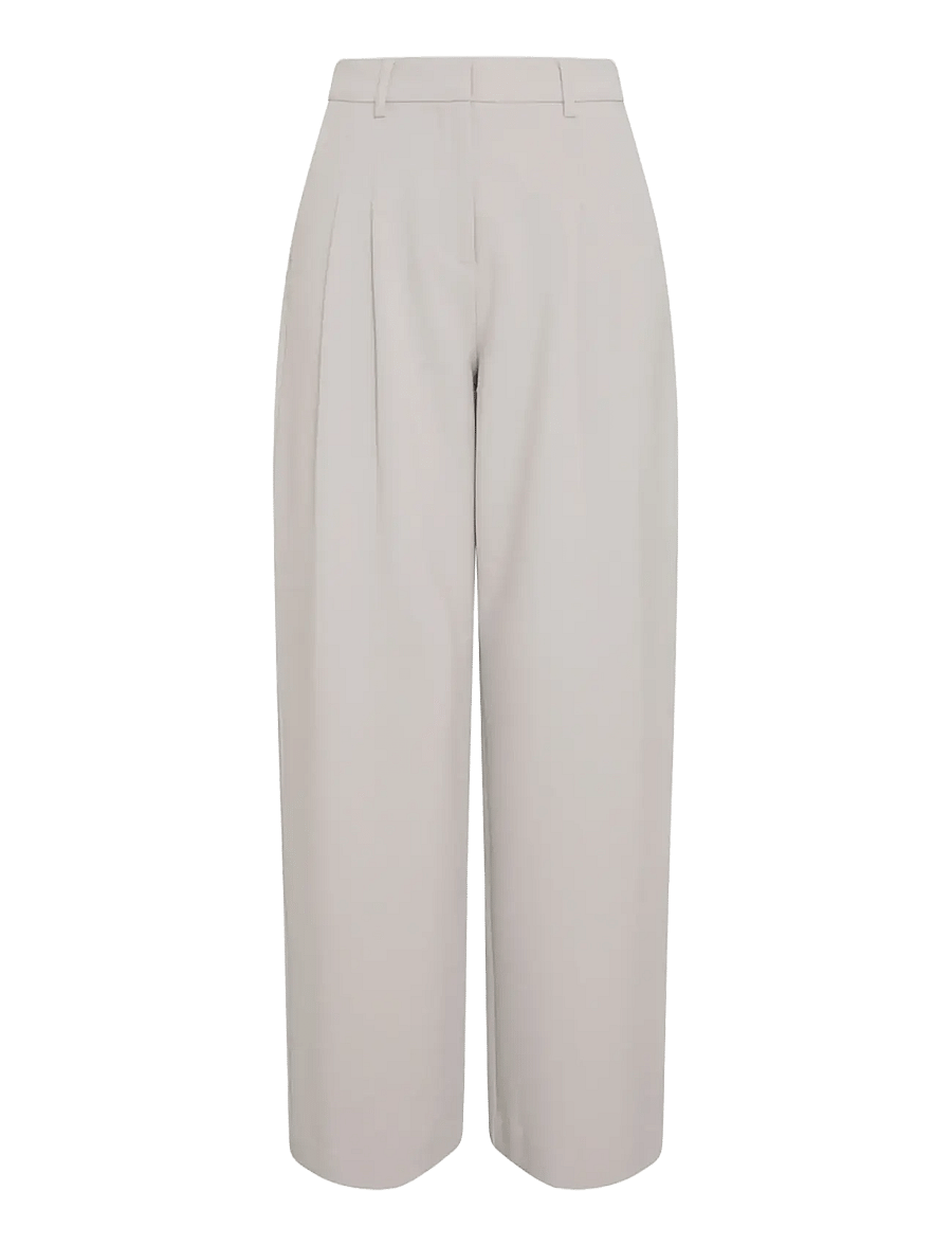 MSCH Copenhagen - MSCHMirabelle Michelle HW Pleat Pants - lietišķā stila bikses - peyote - 0