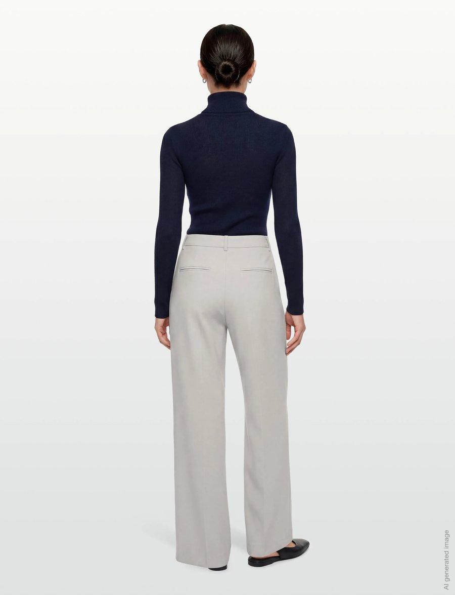 MSCH Copenhagen - MSCHMirabelle Michelle HW Pleat Pants - pidulikud püksid - peyote - 4