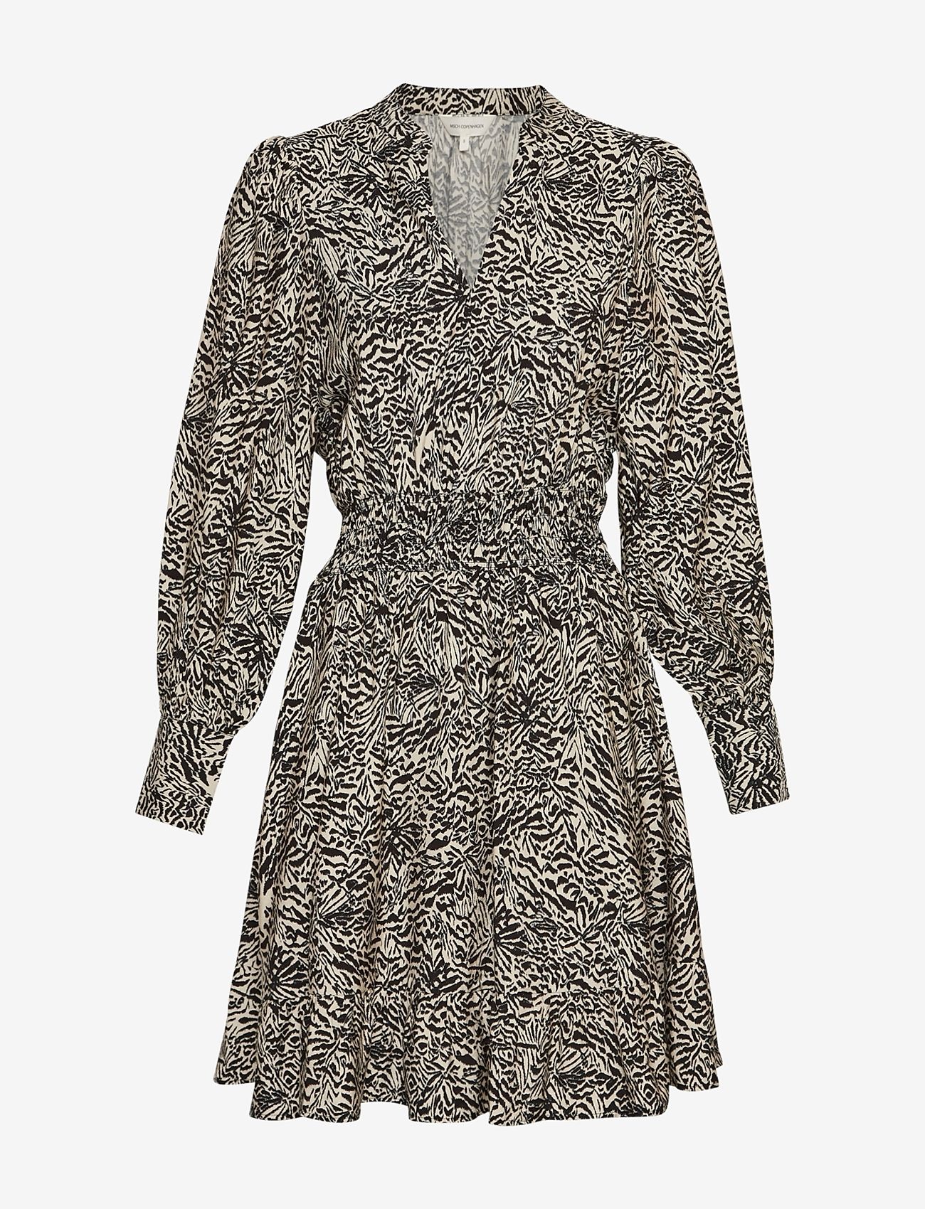 MSCH Copenhagen - MSCHAmabella Short Dress AOP - sommerkleider - peyote animal - 0