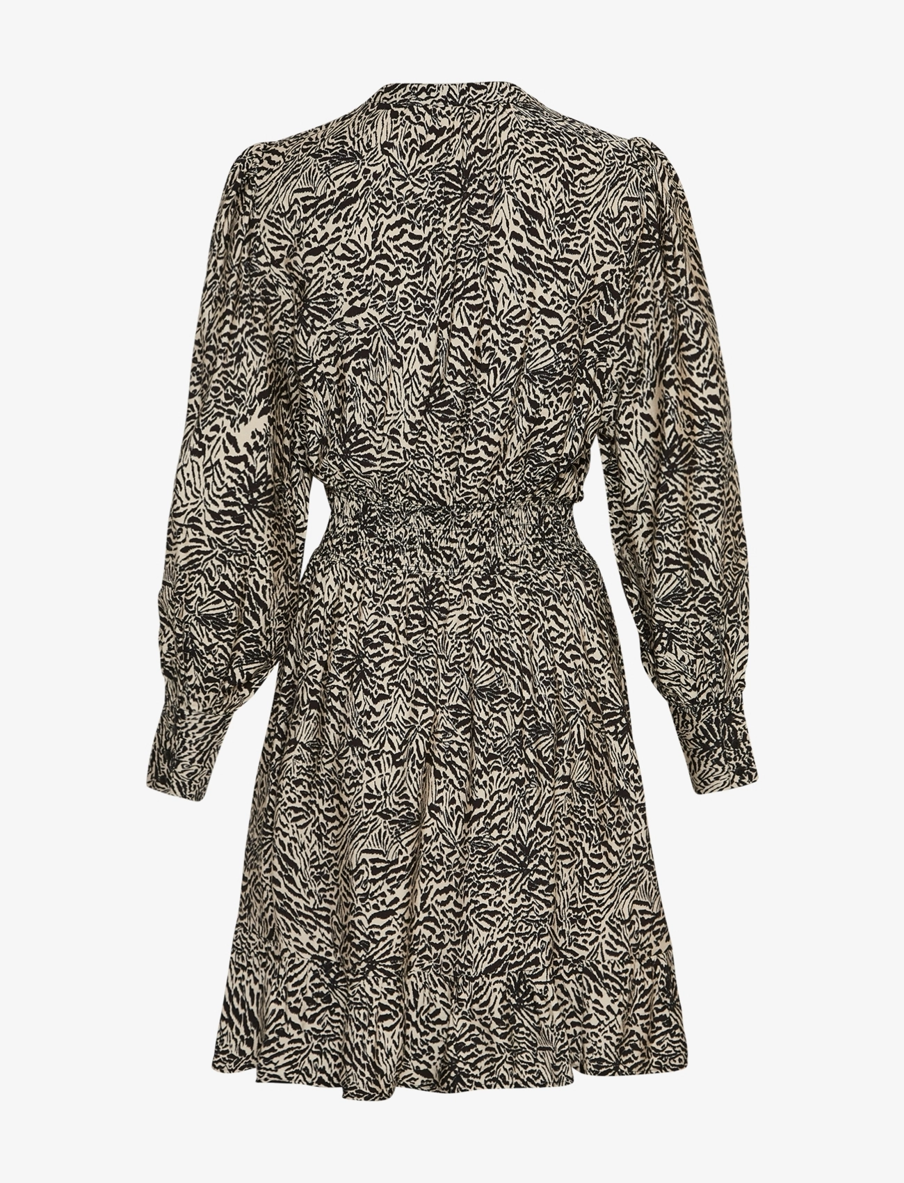 MSCH Copenhagen - MSCHAmabella Short Dress AOP - skjortekjoler - peyote animal - 1