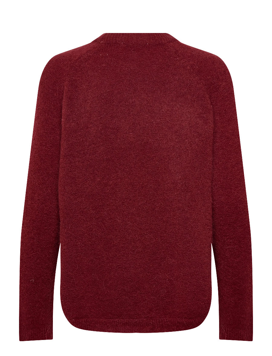 MSCH Copenhagen - MSCHLessine Hope Pullover - megztiniai - syrah - 1
