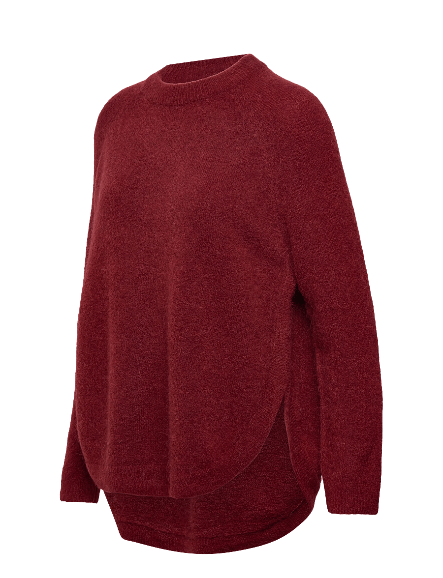 MSCH Copenhagen - MSCHLessine Hope Pullover - megztiniai - syrah - 3