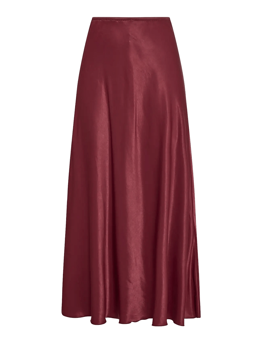 MSCH Copenhagen - MSCHNicolette Ullas Skirt - maxi nederdele - rhubarb - 0