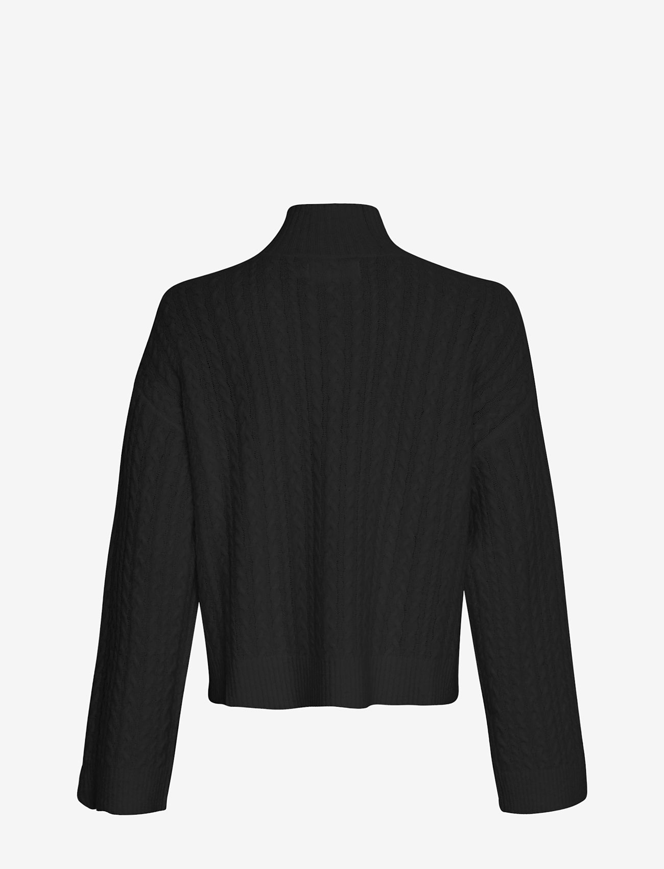 MSCH Copenhagen - MSCHBlithe Hope Zip Cardigan - efterårstøj - black - 1