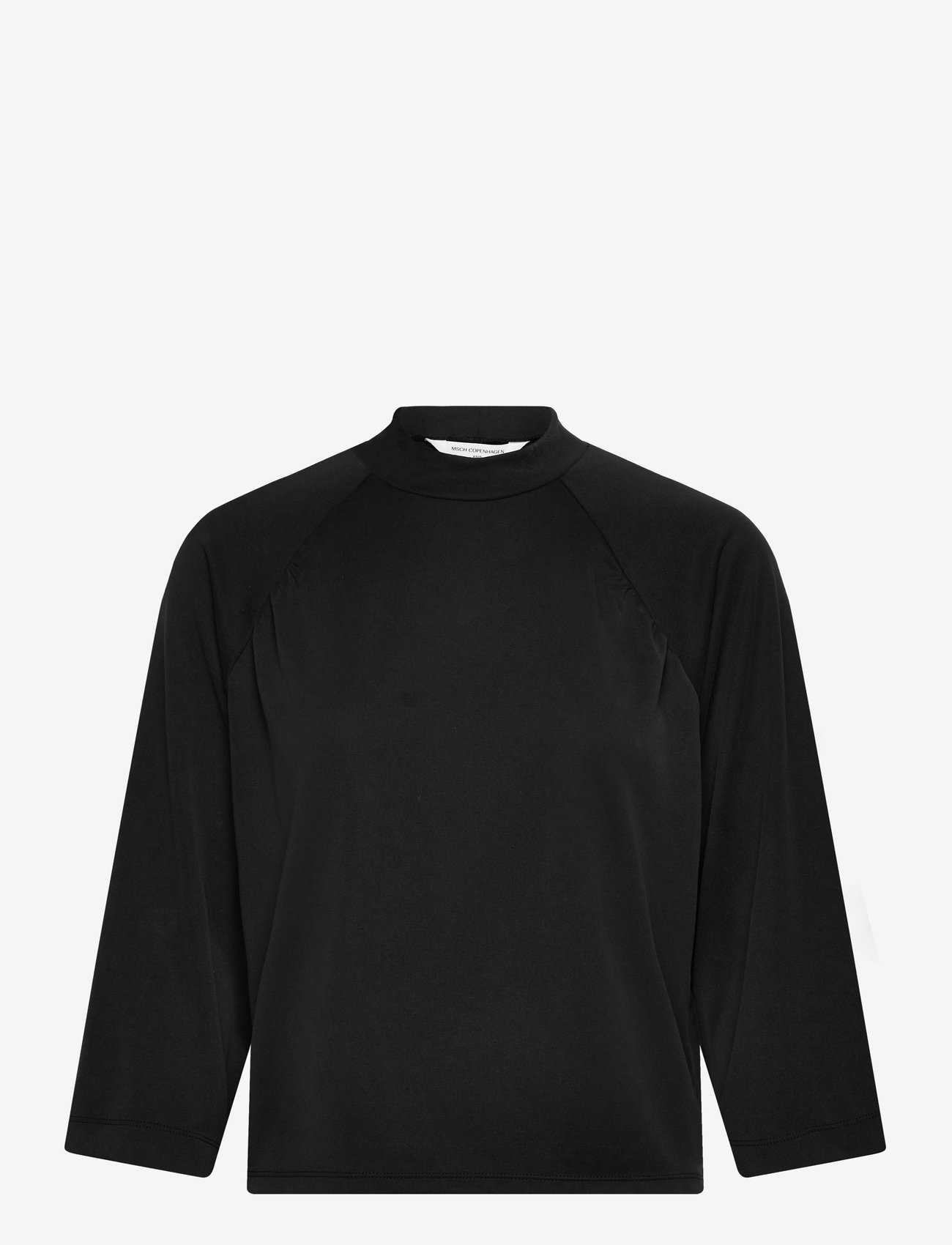 MSCH Copenhagen - MSCHAdelona Lynette 3/4 Top - langärmlige tops - black - 0