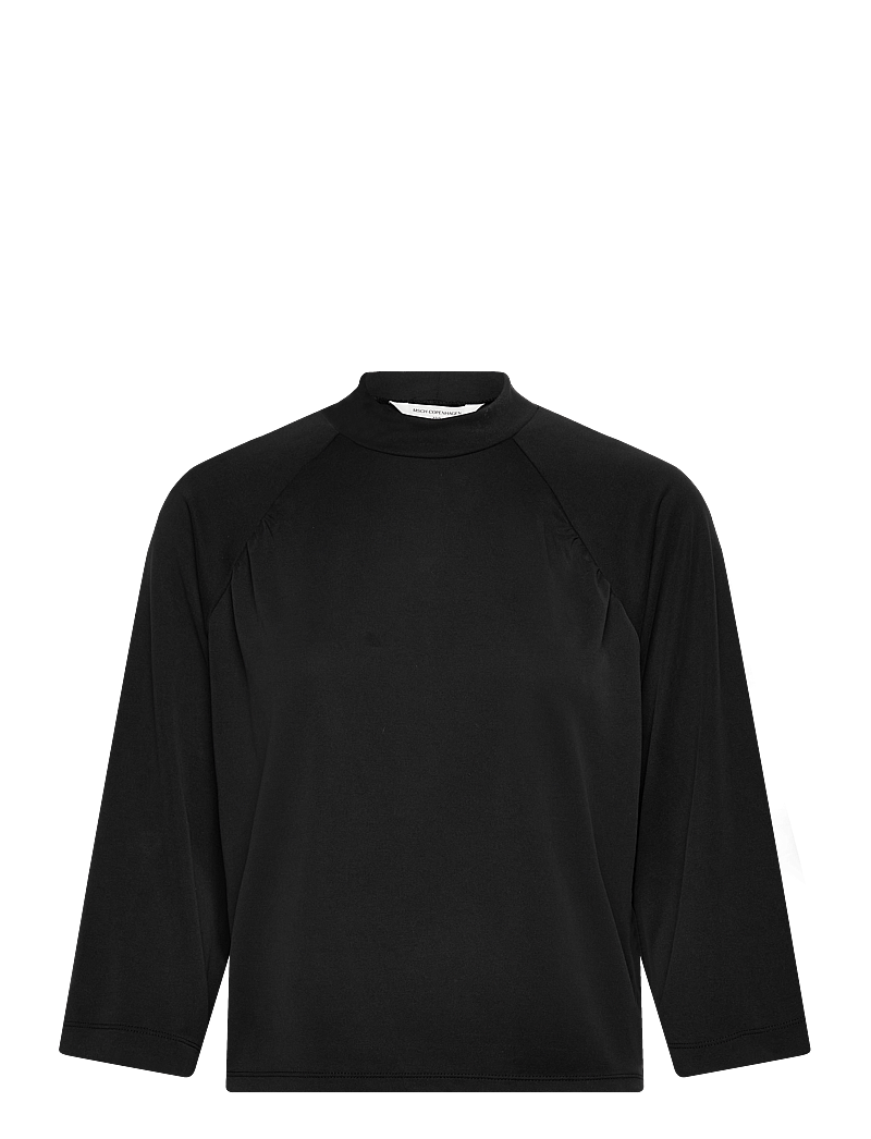 MSCH Copenhagen - MSCHAdelona Lynette 3/4 Top - langärmlige tops - black - 0