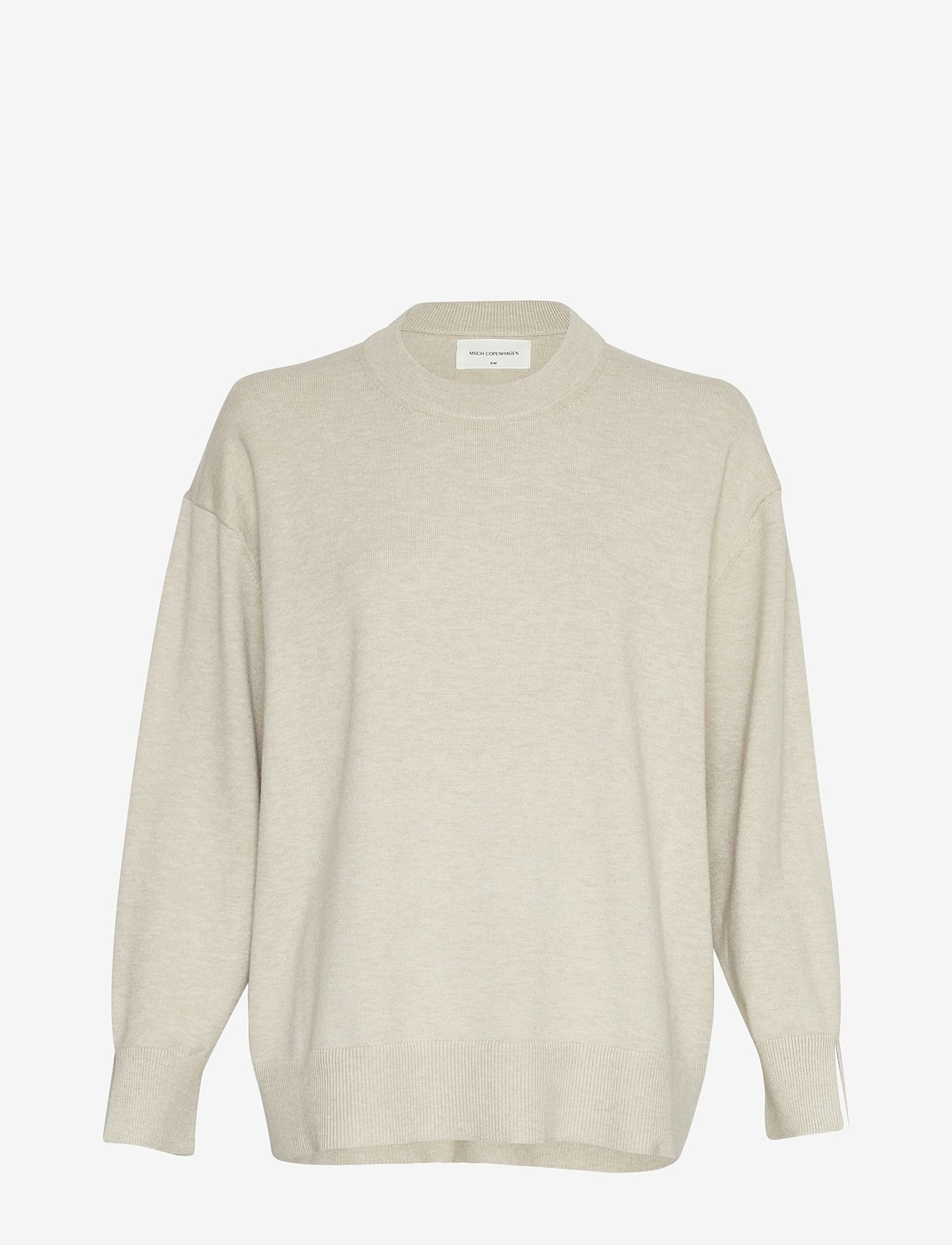 MSCH Copenhagen - MSCHMaura Rachelle Pullover - sviitrid - oatmeal melange - 0