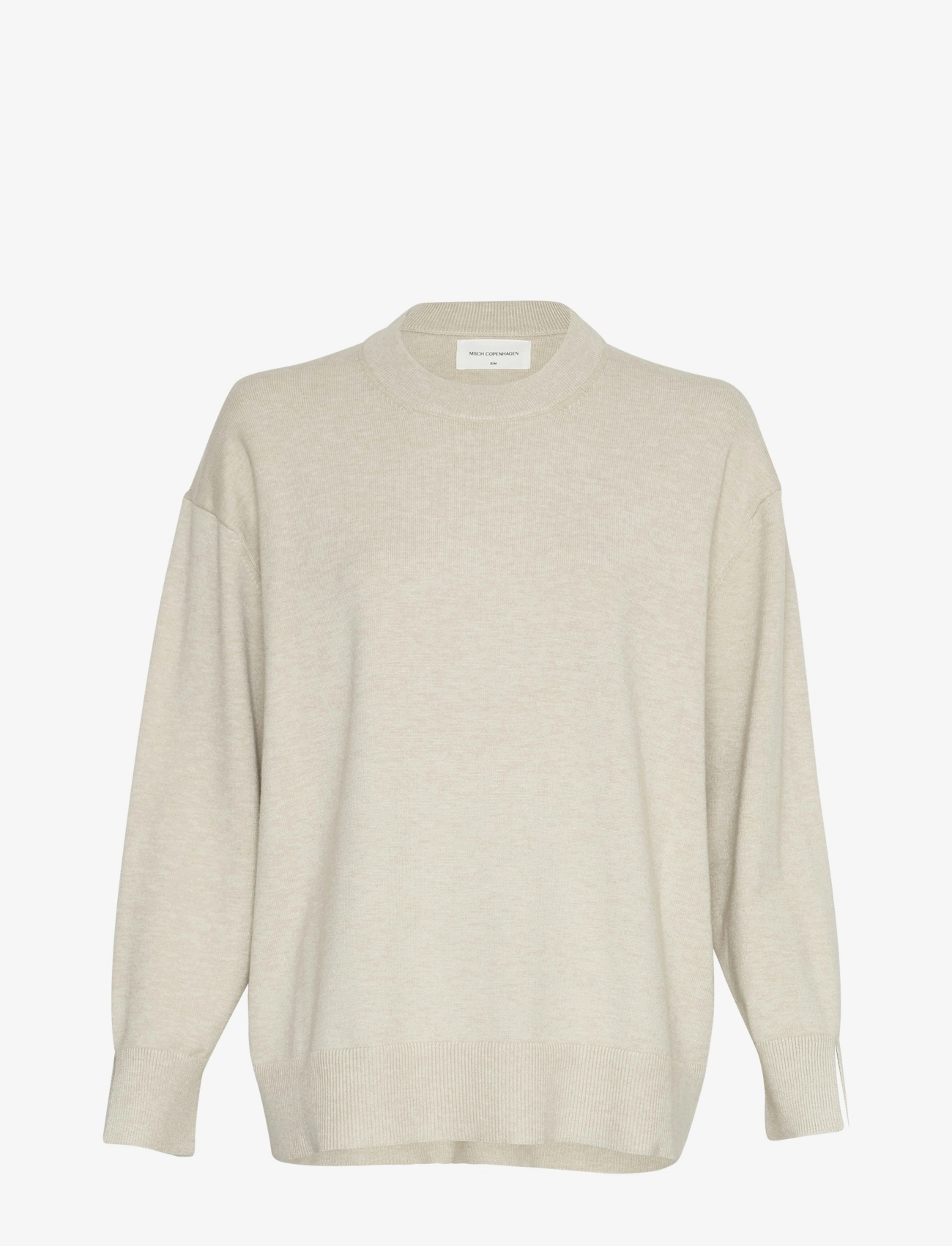 MSCH Copenhagen MSCHMaura Rachelle Pullover - Riided - OATMEAL MELANGE / cream