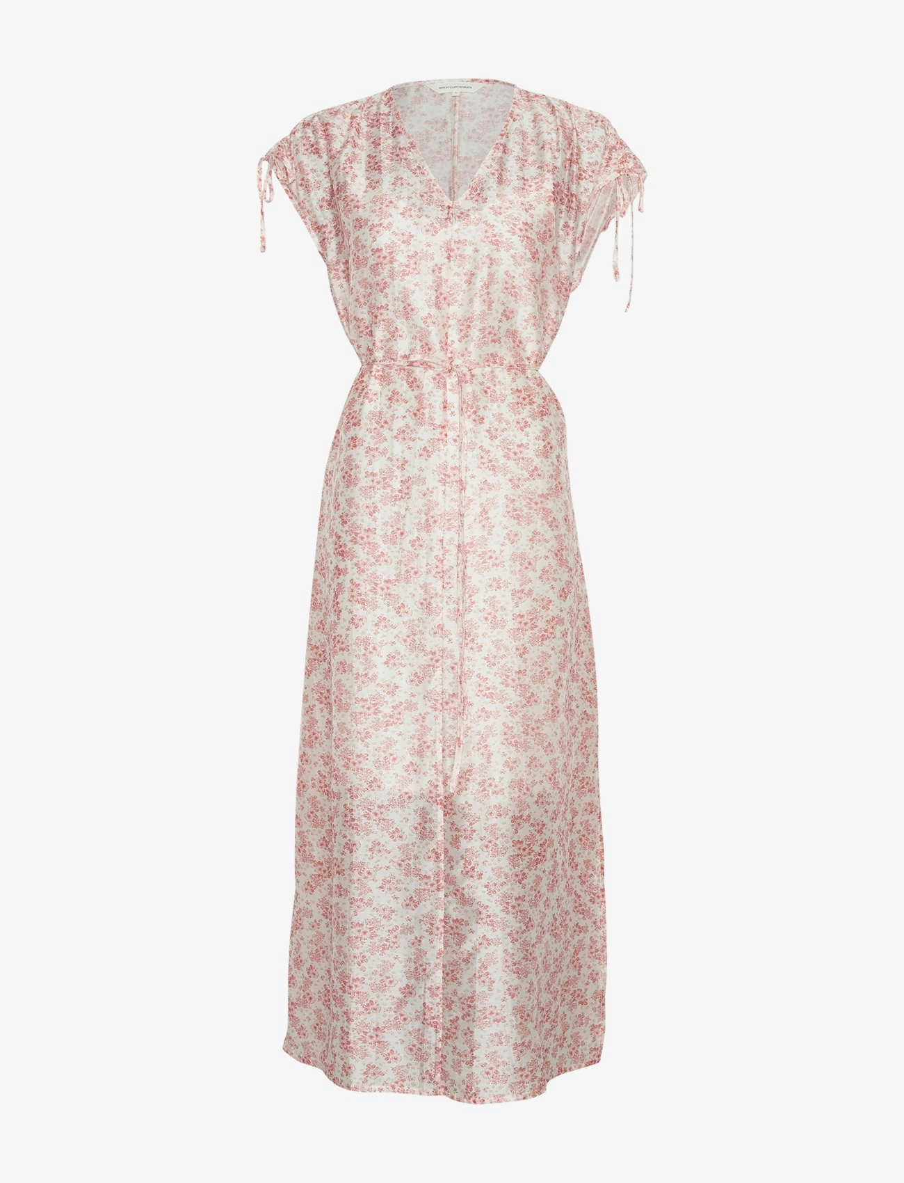 MSCH Copenhagen - MSCHIsadora SL Maxi Dress AOP - suvekleidid - chalk pink flwr - 0