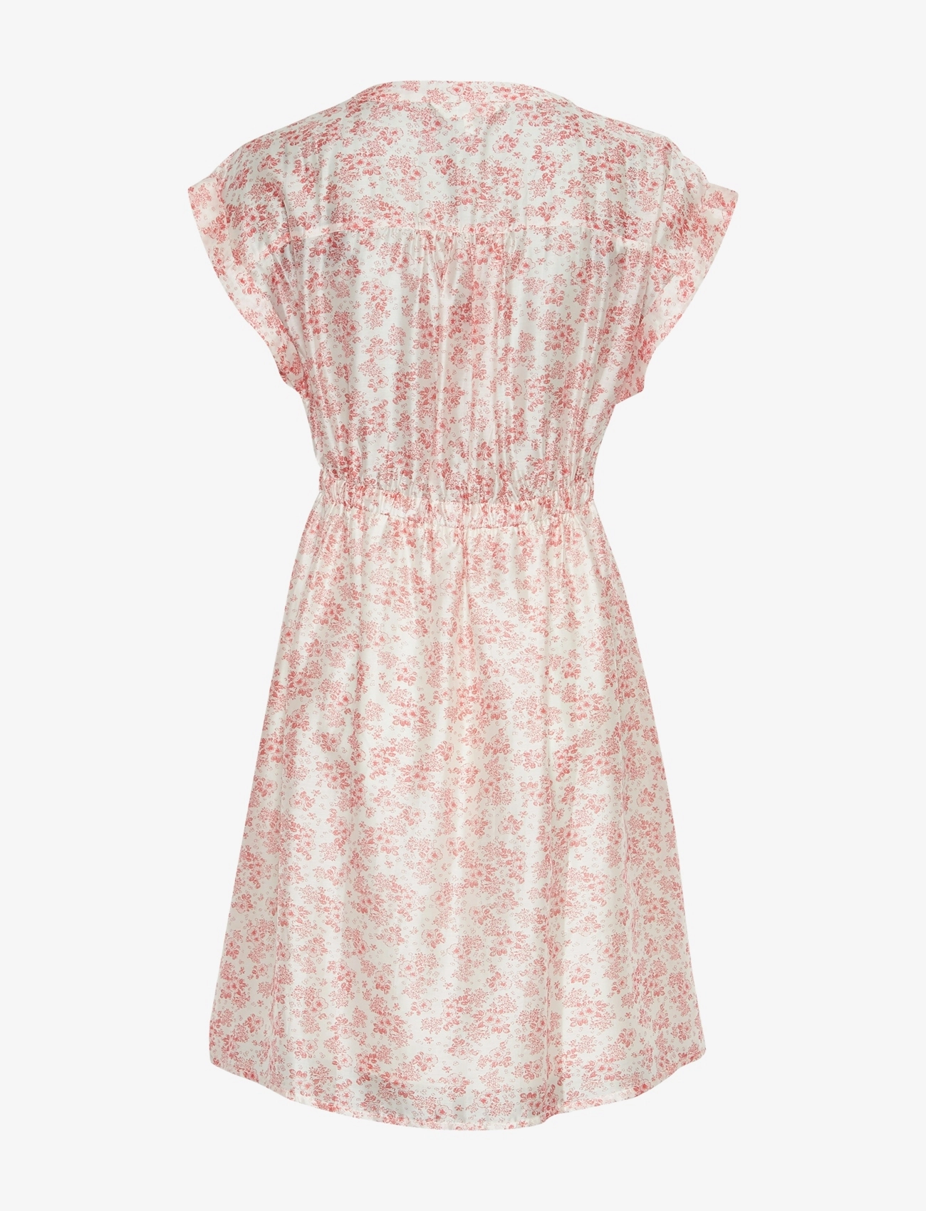 MSCH Copenhagen - MSCHIsadora SS Shirt Dress AOP - suvekleidid - chalk pink flwr - 1