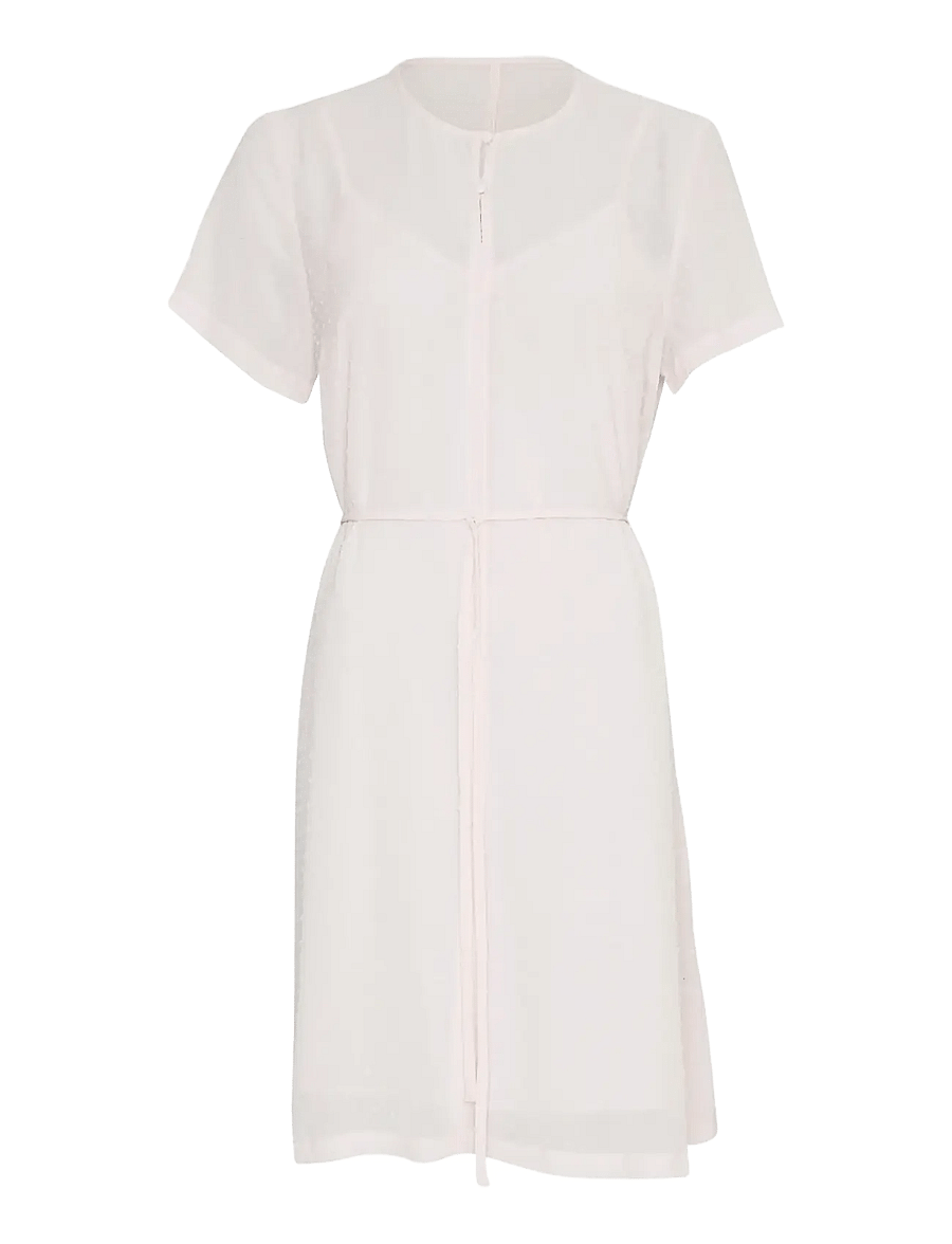 MSCH Copenhagen - MSCHCherlyn SS Dress - korte kjoler - chalk pink - 0