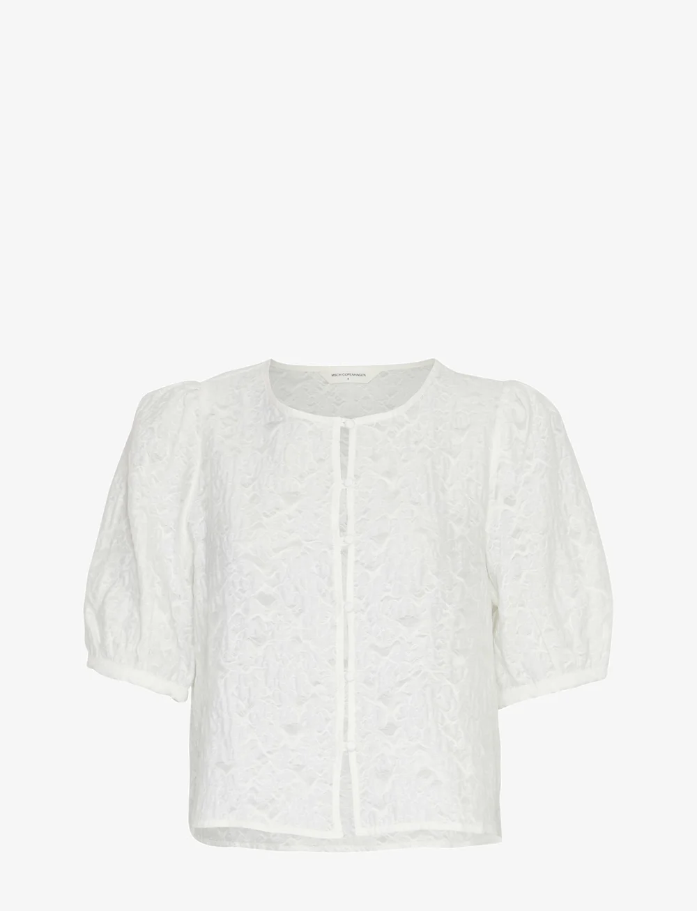 MSCH Copenhagen - MSCHAsteria 2/4 Shirt - short-sleeved blouses - egret - 0