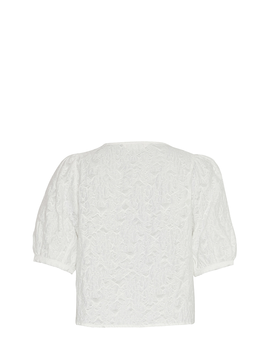 MSCH Copenhagen - MSCHAsteria 2/4 Shirt - lühikeste varrukatega pluusid - egret - 1