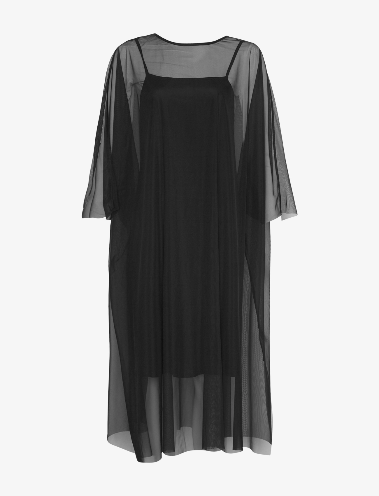 MSCH Copenhagen MSCHDianora 3/4 Dress - Klänningar - BLACK / black