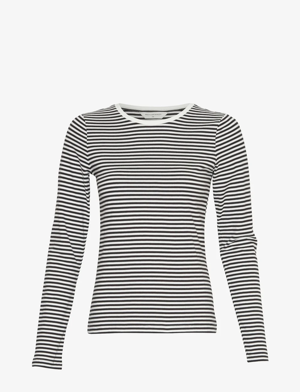 MSCH Copenhagen - MSCHGemma Hadrea O Top STP - langærmede toppe - egret/black - 0