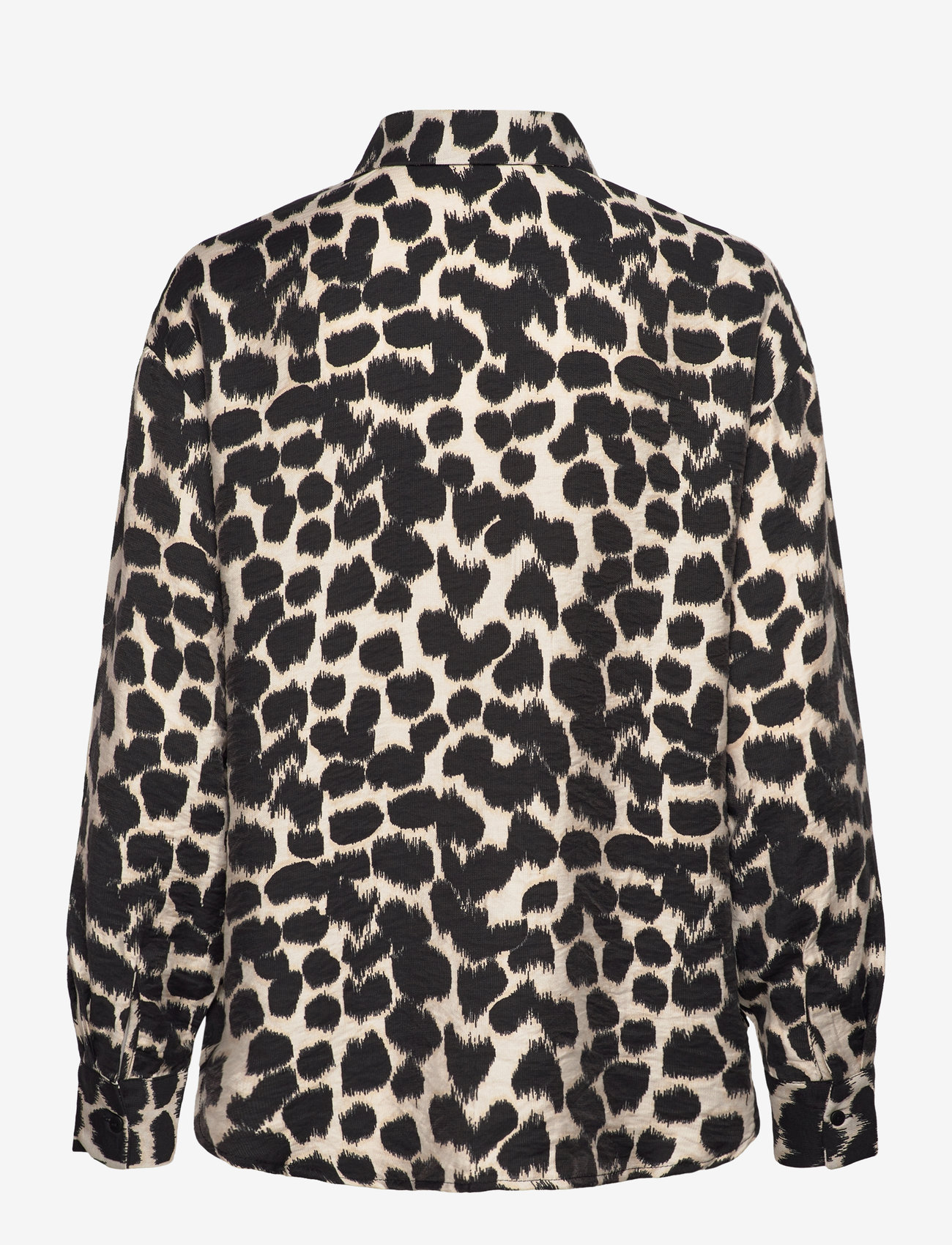 MSCH Copenhagen - MSCHOttelie Karalynn Shirt AOP - langärmlige hemden - oatmeal animal - 1