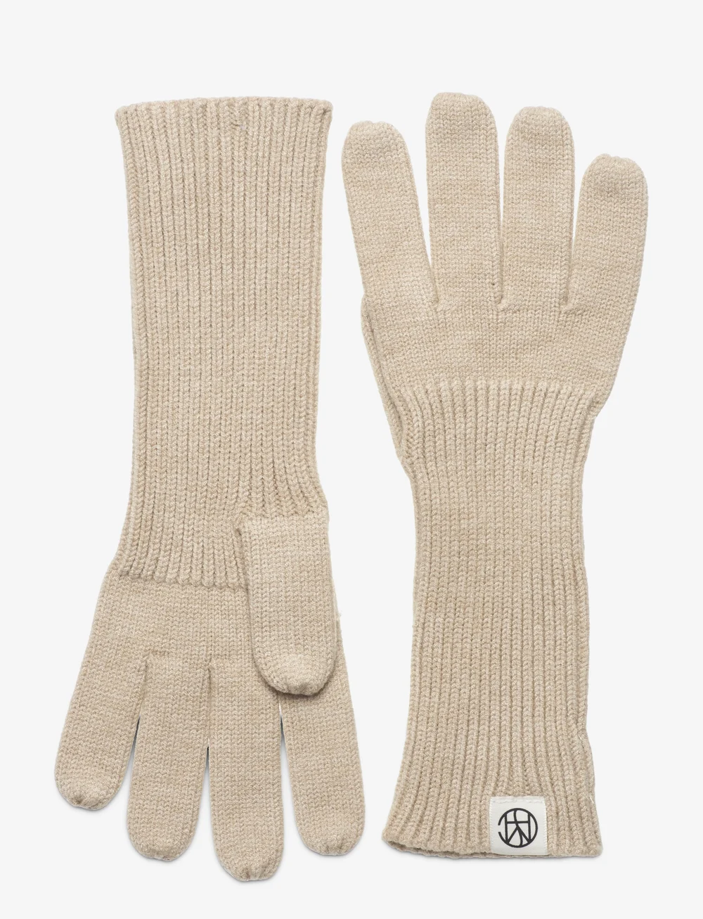 MSCH Copenhagen - MSCHGaline Rachelle Icon Gloves Key - handsker - oatmeal melange - 0