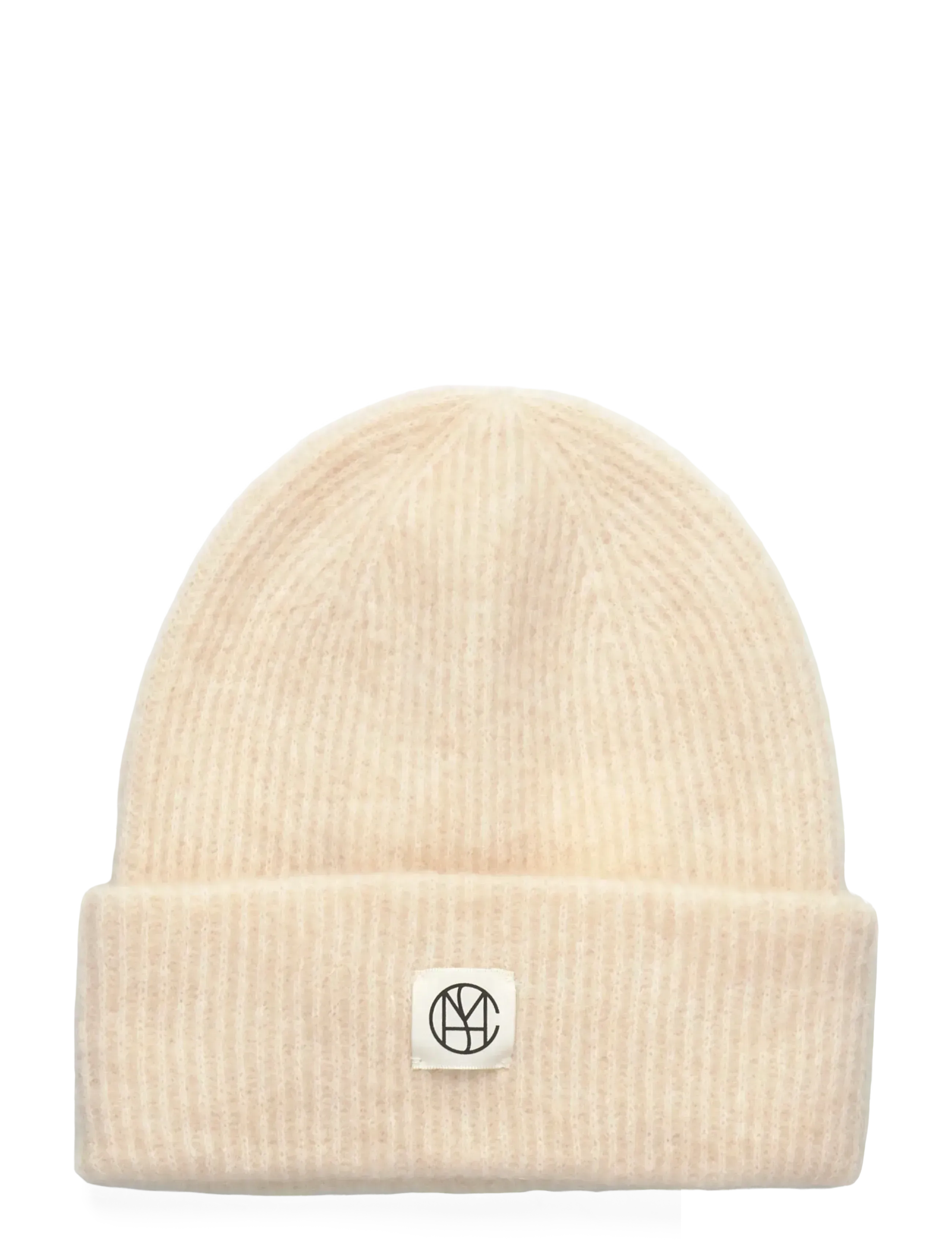 MSCH Copenhagen Keyhope Icon Beanie, Kvinder, Beanie, Cream, Str: ONE SIZE