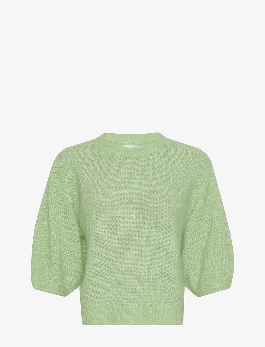 MSCH Copenhagen - MSCHHila Hope 2/4 Pullover - stickade tröjor - forest shad mel - 0