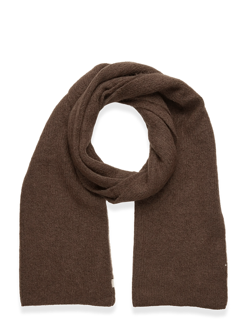 MSCH Copenhagen - MSCHHope Icon Scarf Key - halstørklæder - slate black mel - 0