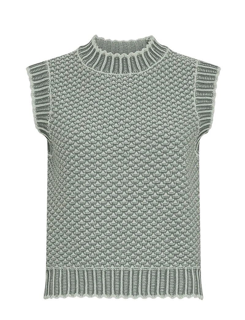 MSCH Copenhagen - MSCHPilla Vest - gestrickte westen - b choy/l wreath - 0