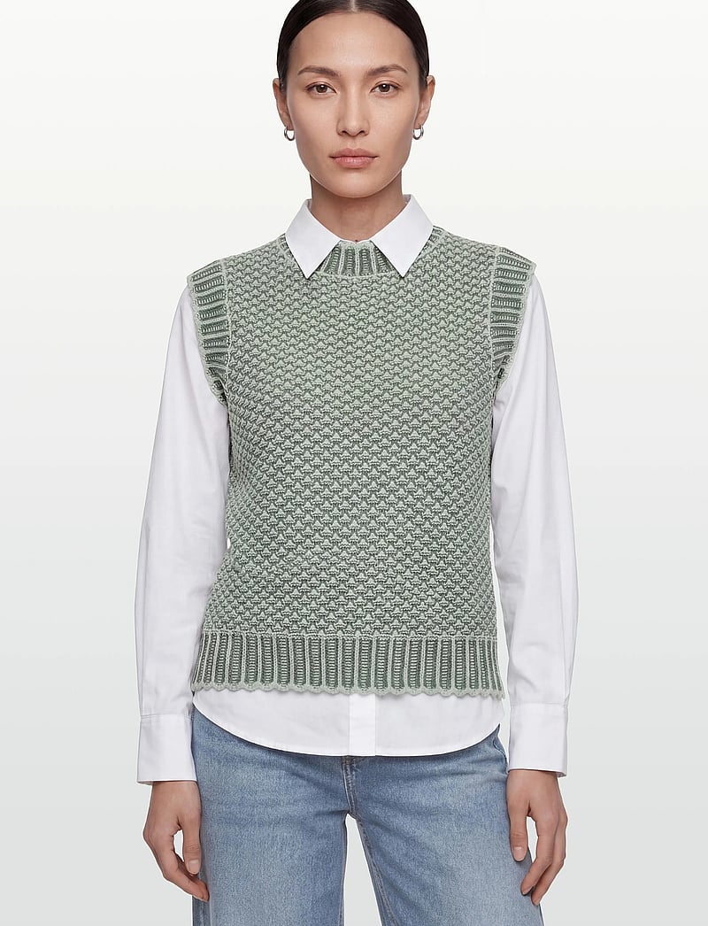 MSCH Copenhagen - MSCHPilla Vest - gestrickte westen - b choy/l wreath - 3