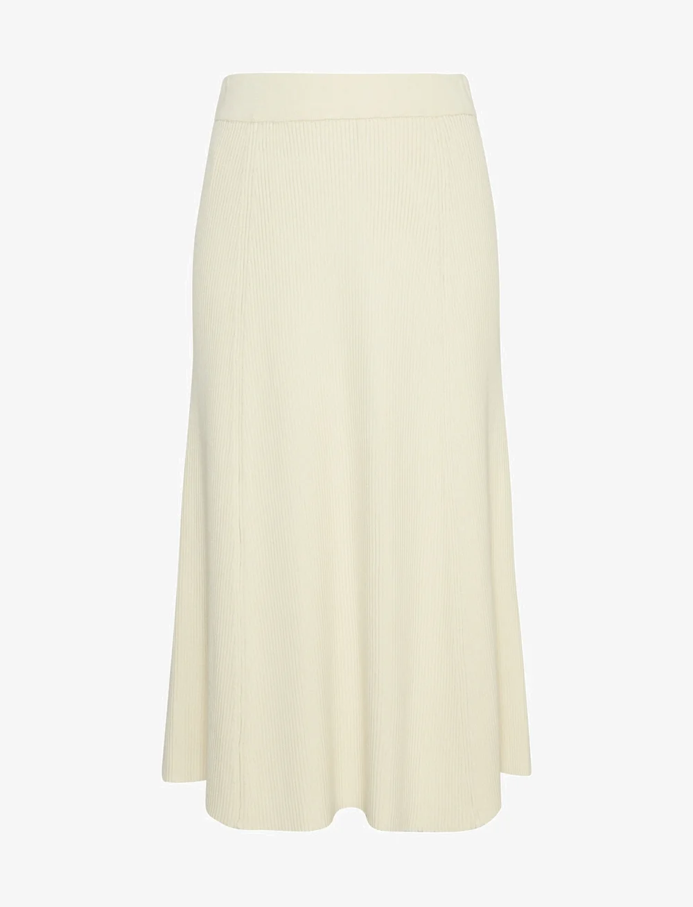 MSCH Copenhagen - MSCHHille Hasle Rib Skirt - strickröcke - pistachio shell - 0