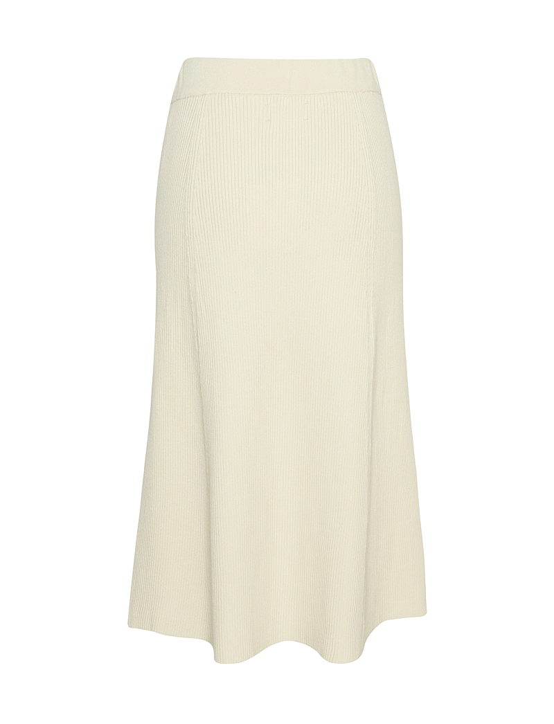 MSCH Copenhagen - MSCHHille Hasle Rib Skirt - stickade kjolar - pistachio shell - 1