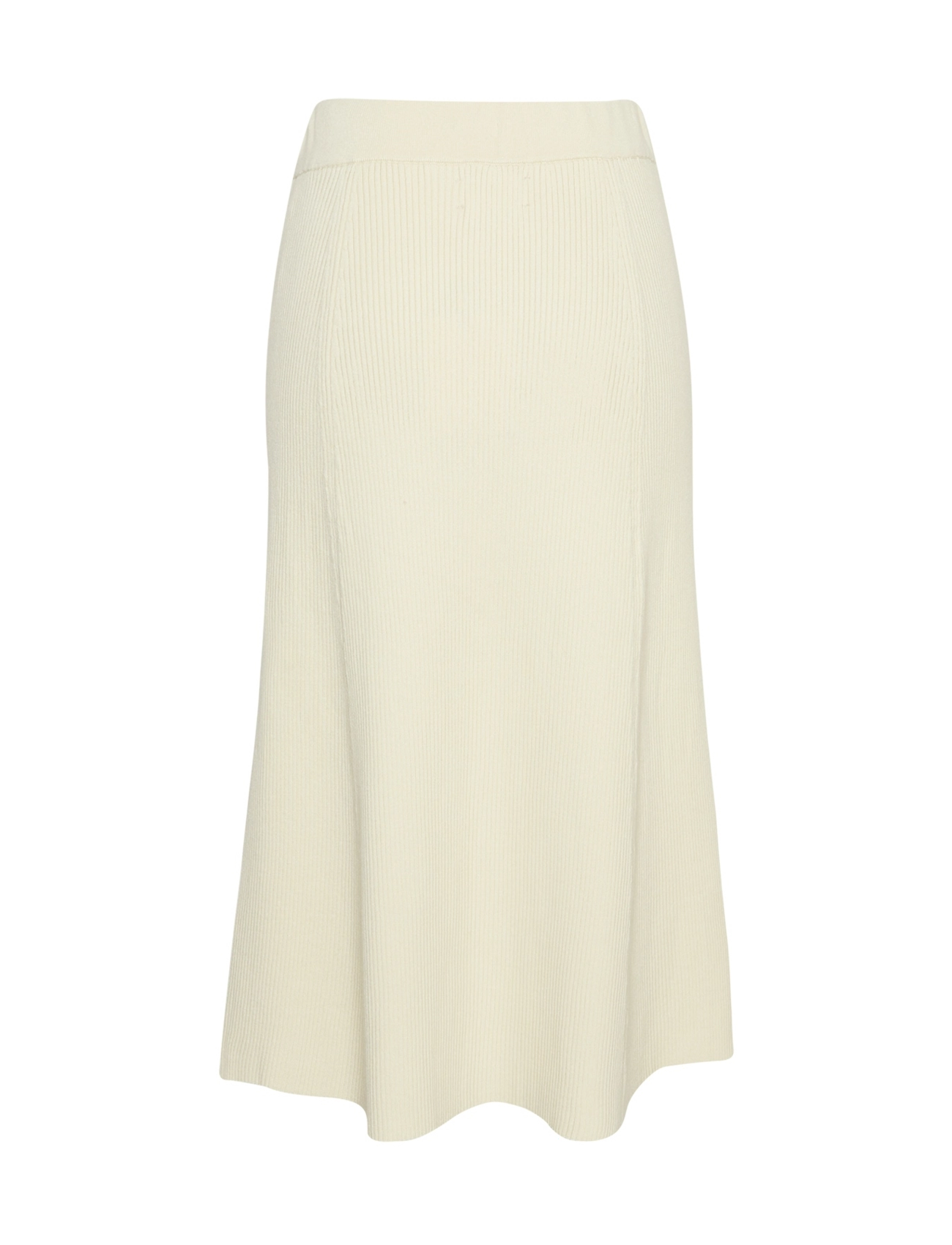 MSCH Copenhagen - MSCHHille Hasle Rib Skirt - kootud seelikud - pistachio shell - 1