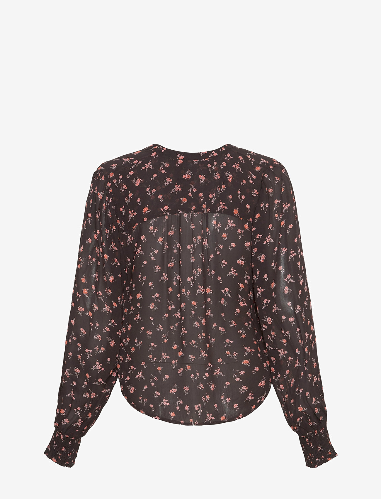 MSCH Copenhagen - MSCHEvelda Orabella Shirt AOP - langärmlige blusen - desert rose flw - 1