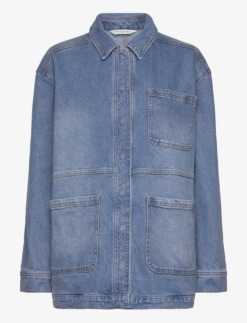 MSCH Copenhagen - MSCHEli Ada Denim Jacket - denim jackets - mid blue wash - 0