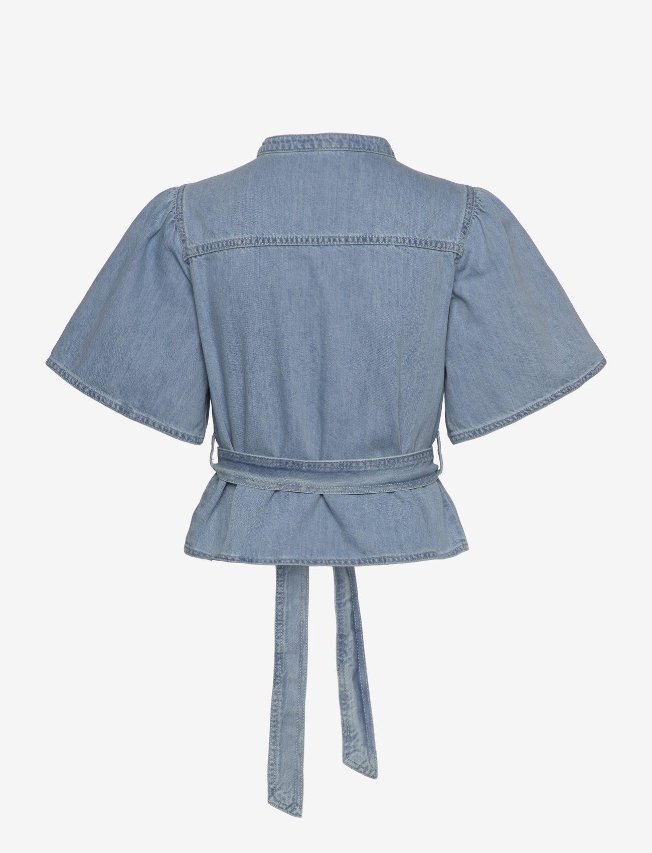 MSCH Copenhagen - MSCHIngrid Lis 2/4 Shirt - light blue wash - 1