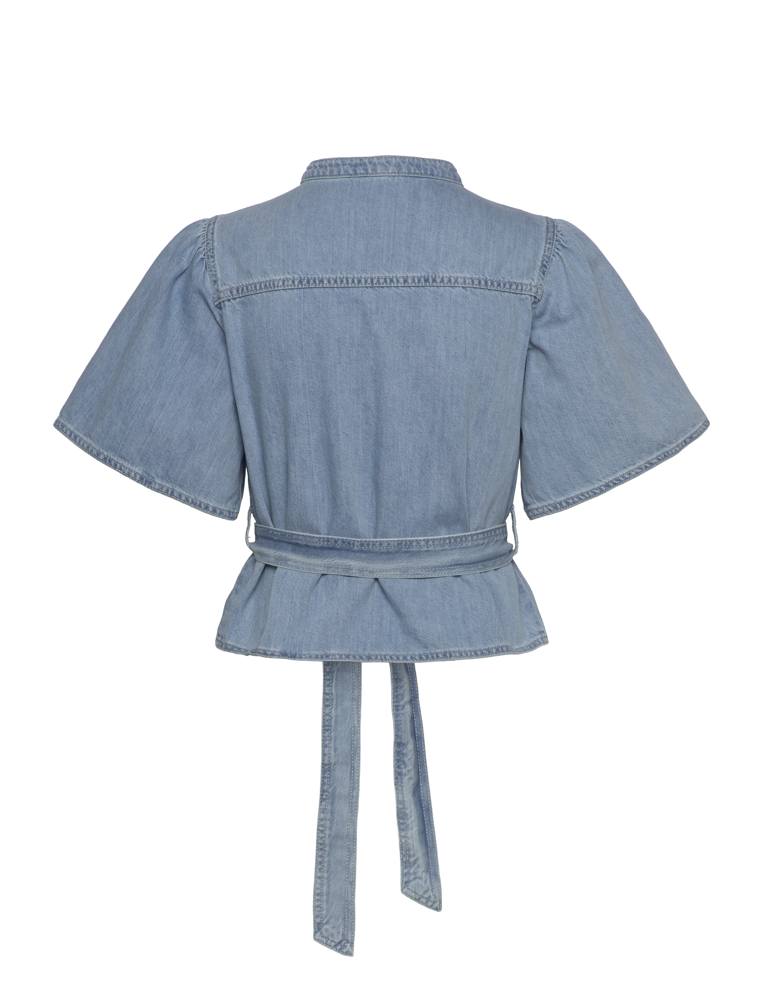 MSCH Copenhagen - MSCHIngrid Lis 2/4 Shirt - light blue wash - 1