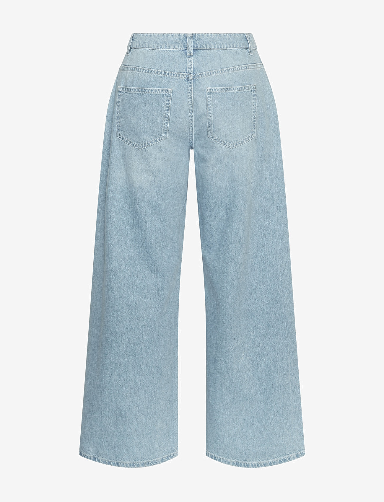 MSCH Copenhagen - MSCHIngrid Lis HW Wide Jeans - hosen mit weitem bein - light blue wash - 1