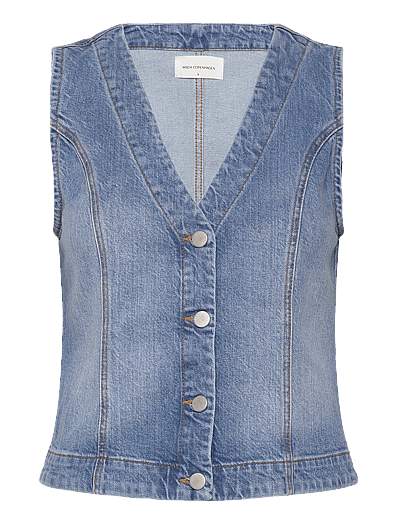 Mscheli Ada Denim Vest - Denimveste