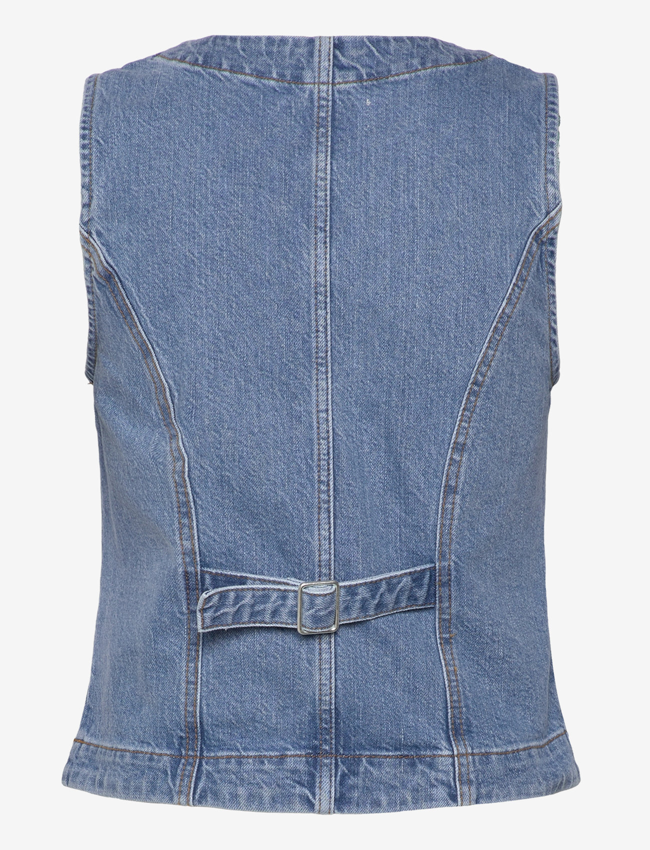 MSCH Copenhagen - MSCHEli Ada Denim Vest - denimveste - mid blue wash - 1