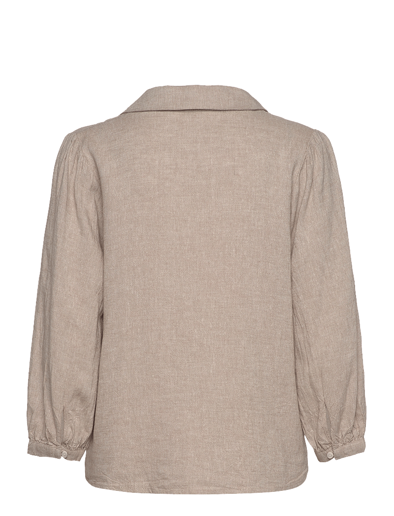 MSCH Copenhagen - MSCHPennie Ginia 3/4 Shirt - linneskjortor - sand - 1