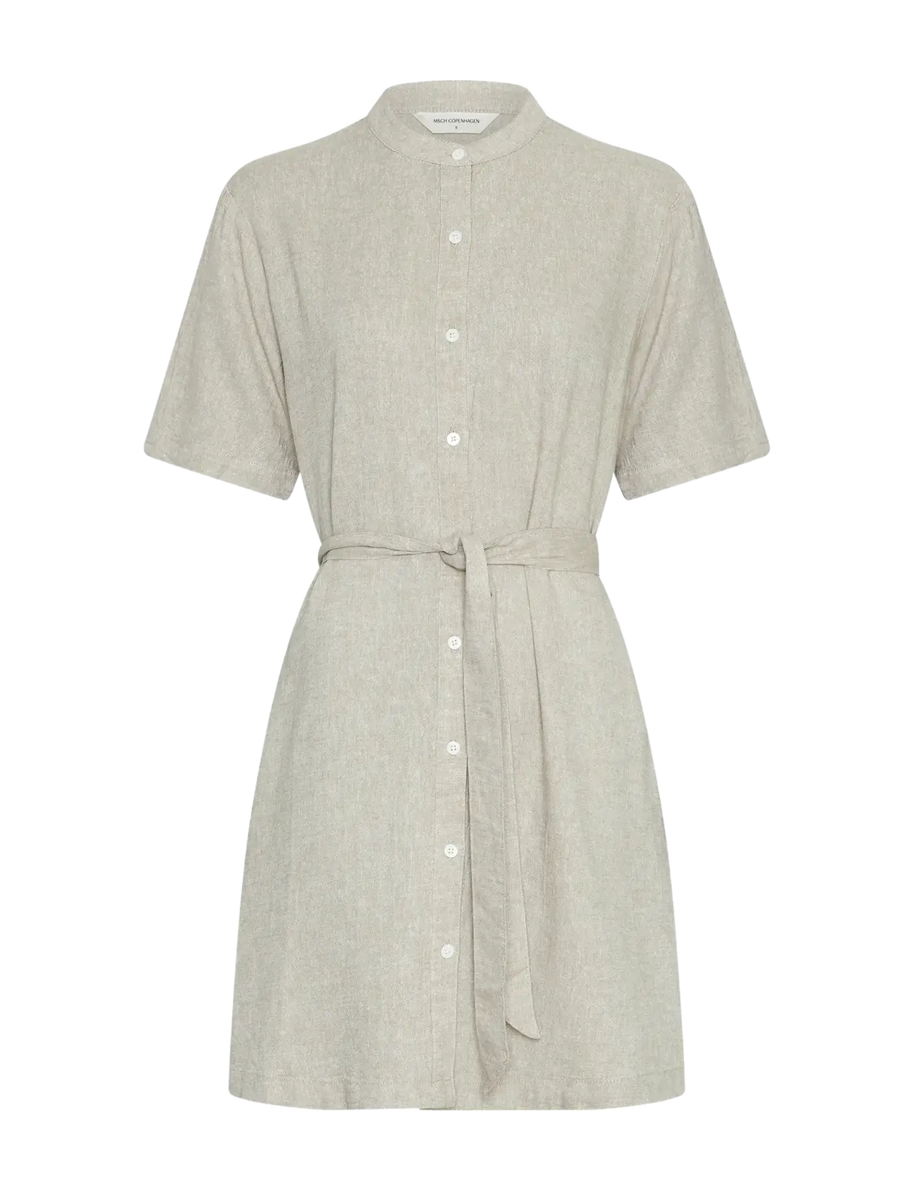 MSCH COPENHAGEN Mschpennie Ginia 2/4 Shirt Kleid Cream - M - Damen