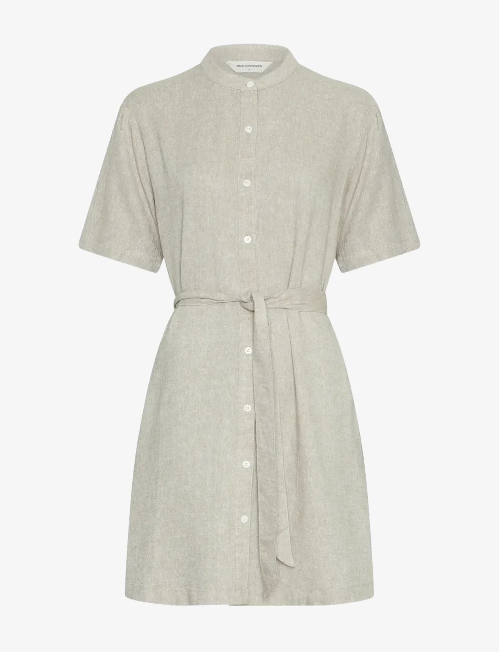MSCH Copenhagen - MSCHPennie Ginia 2/4 Shirt Dress - sommerkjoler - sand - 0