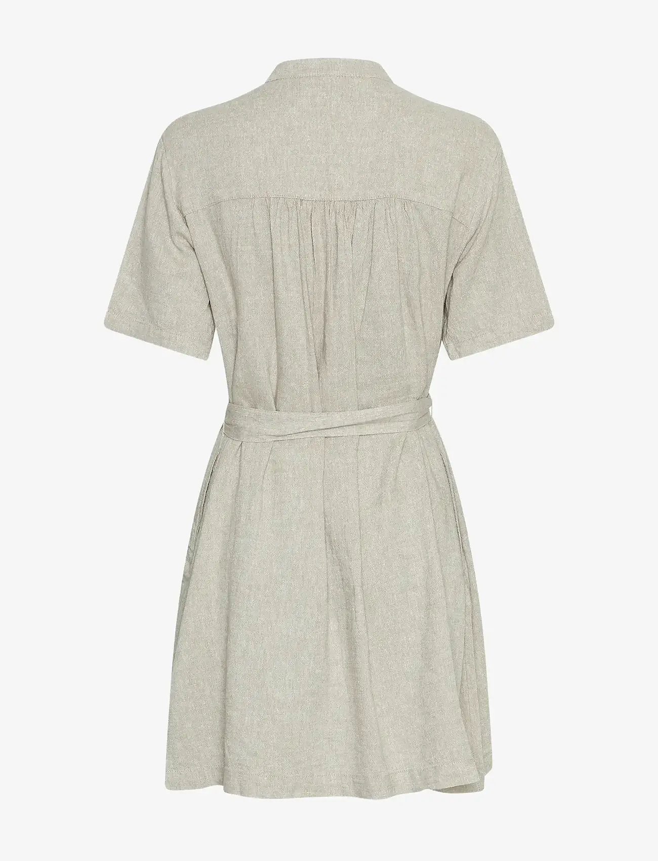 MSCH Copenhagen - MSCHPennie Ginia 2/4 Shirt Dress - sommerkleider - sand - 1