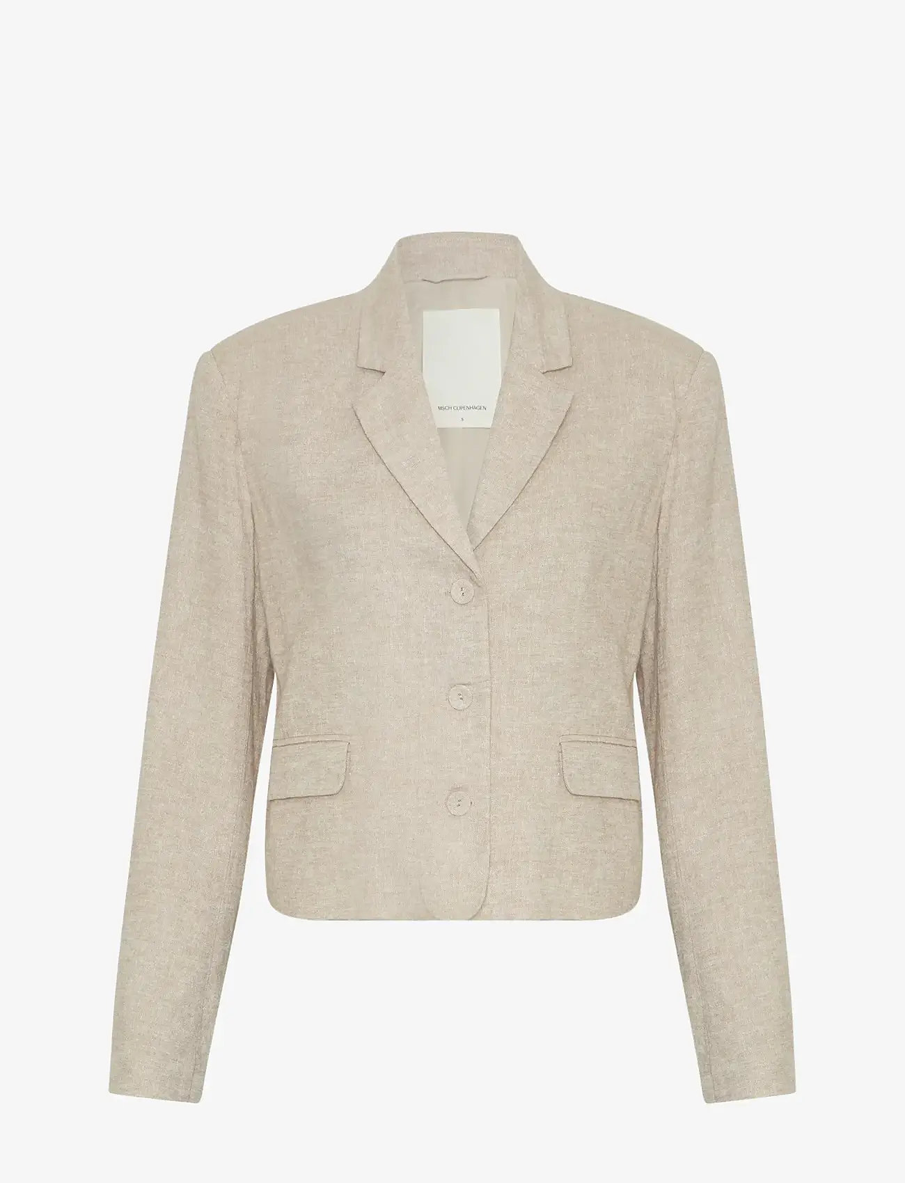 MSCH Copenhagen - MSCHPennie Ginia Blazer - cropped-blazer - sand - 0