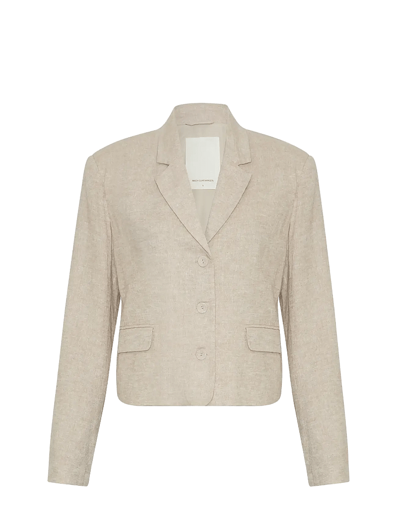 MSCH Copenhagen - MSCHPennie Ginia Blazer - cropped-blazer - sand - 0